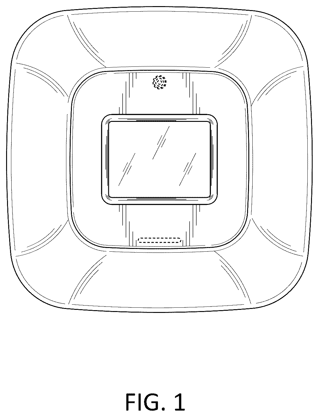 Patent USD1124230 Figure 1 – Housing for disinfection device