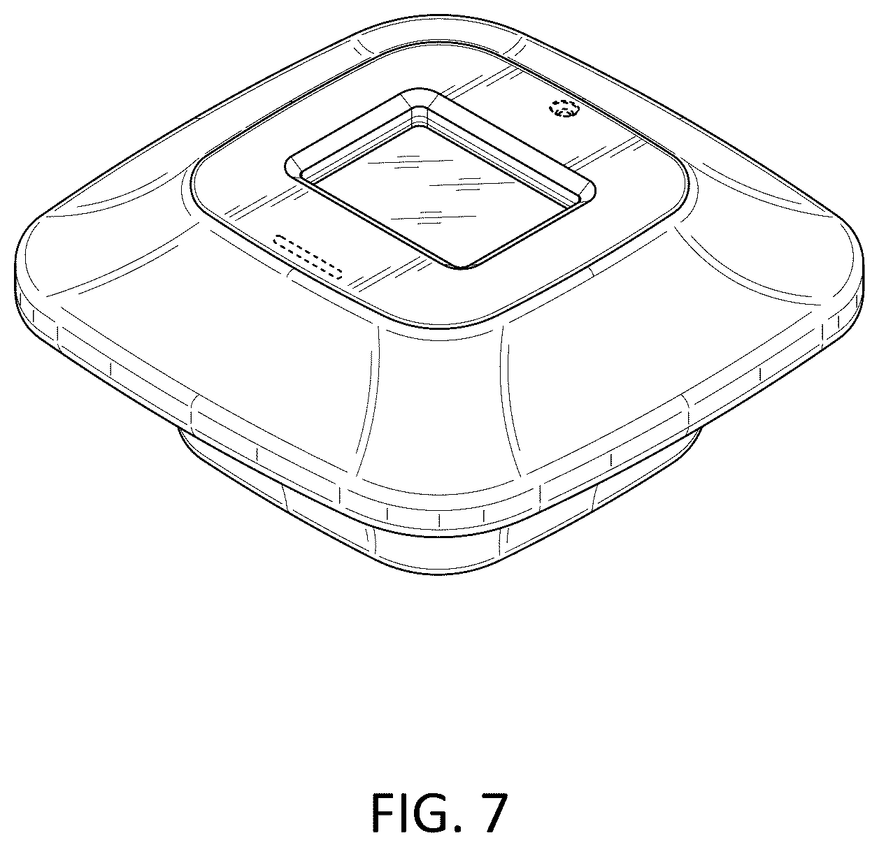 Patent USD1124230 Figure 7 – Housing for disinfection device