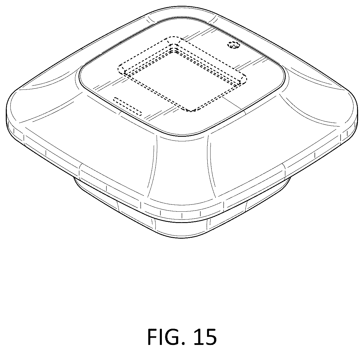 Patent USD1124230 Figure 15 – Housing for disinfection device