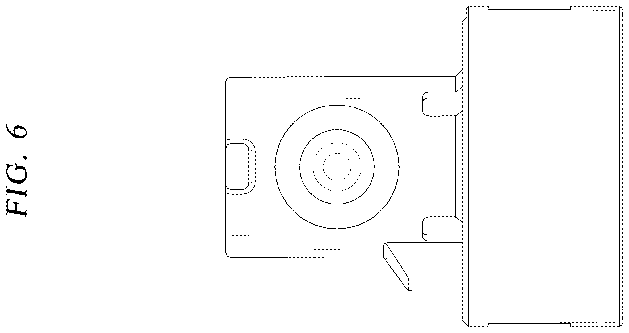 Patent USD1124232 Figure 6 – Refrigerator filter head