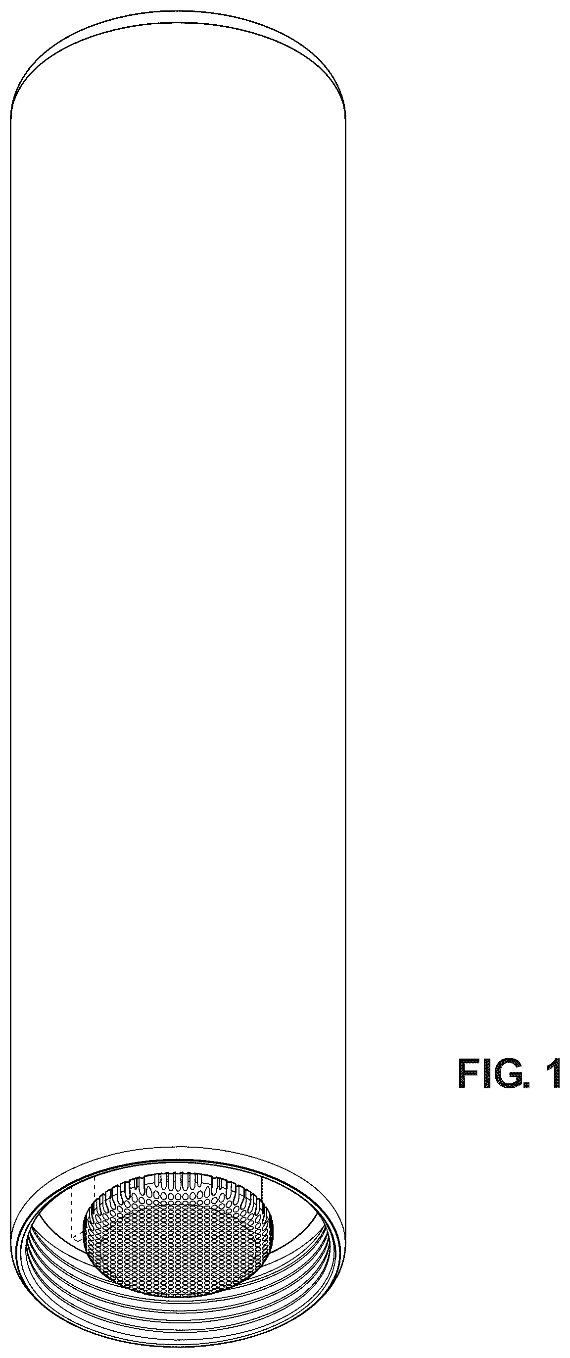 Patent USD1124234 Figure 1 – Sprinkler dispenser