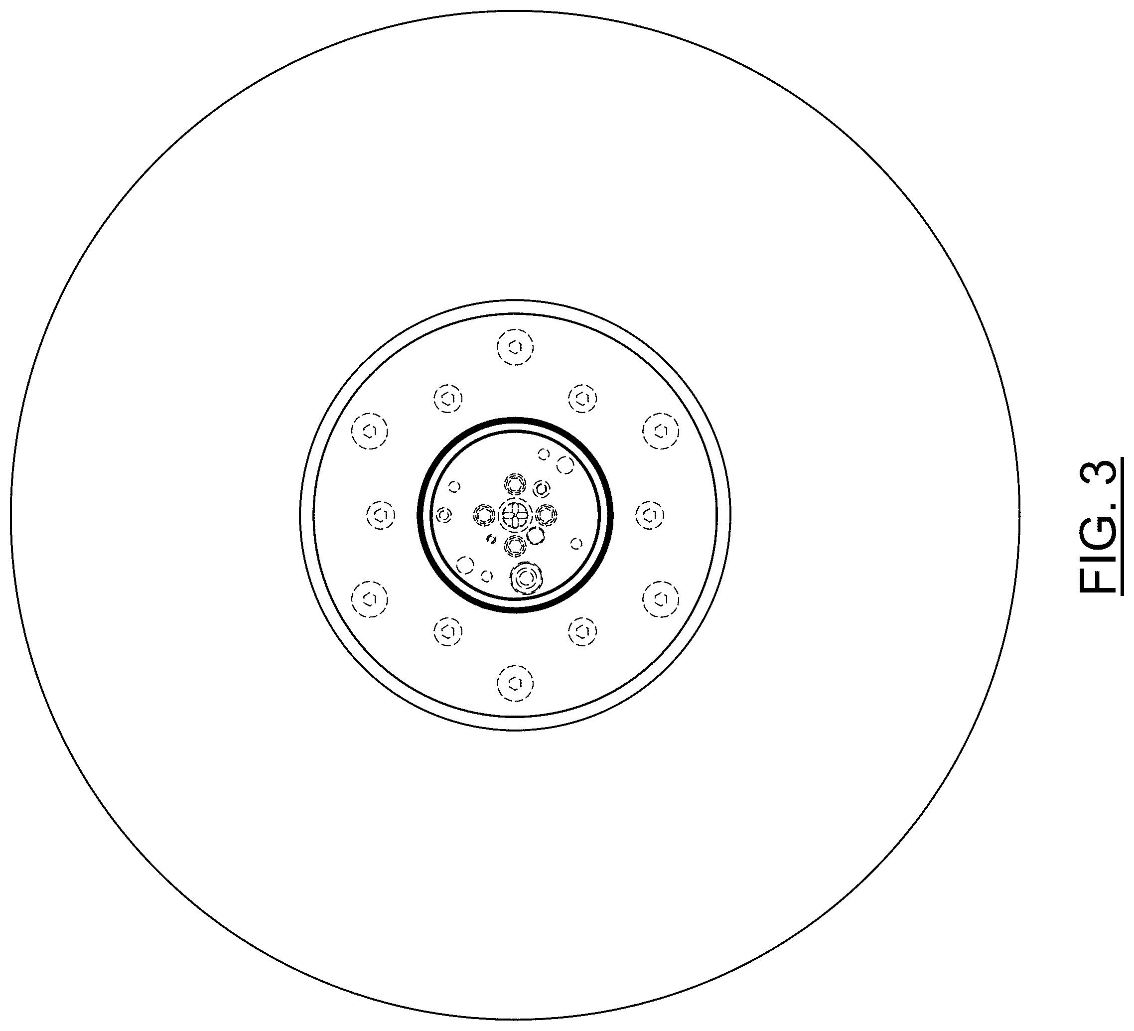 Patent USD1124235 Figure 3 – Showerhead