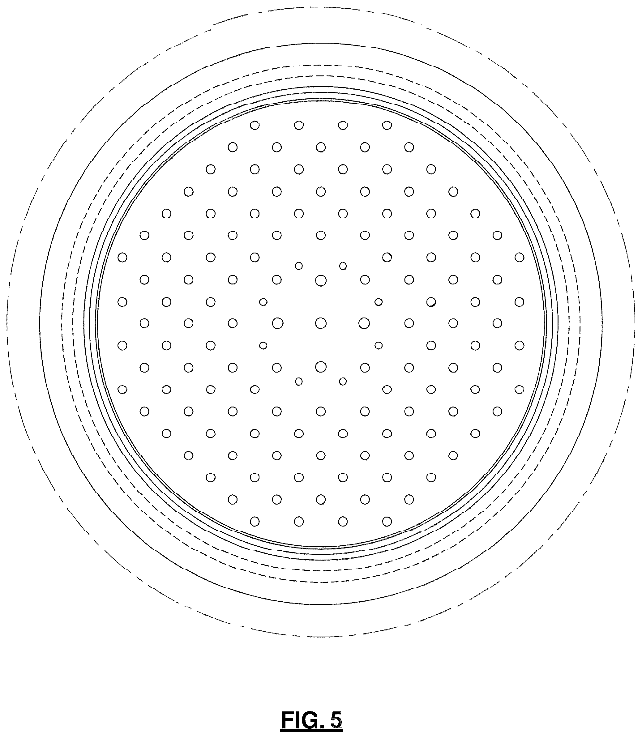 Patent USD1124235 Figure 5 – Showerhead