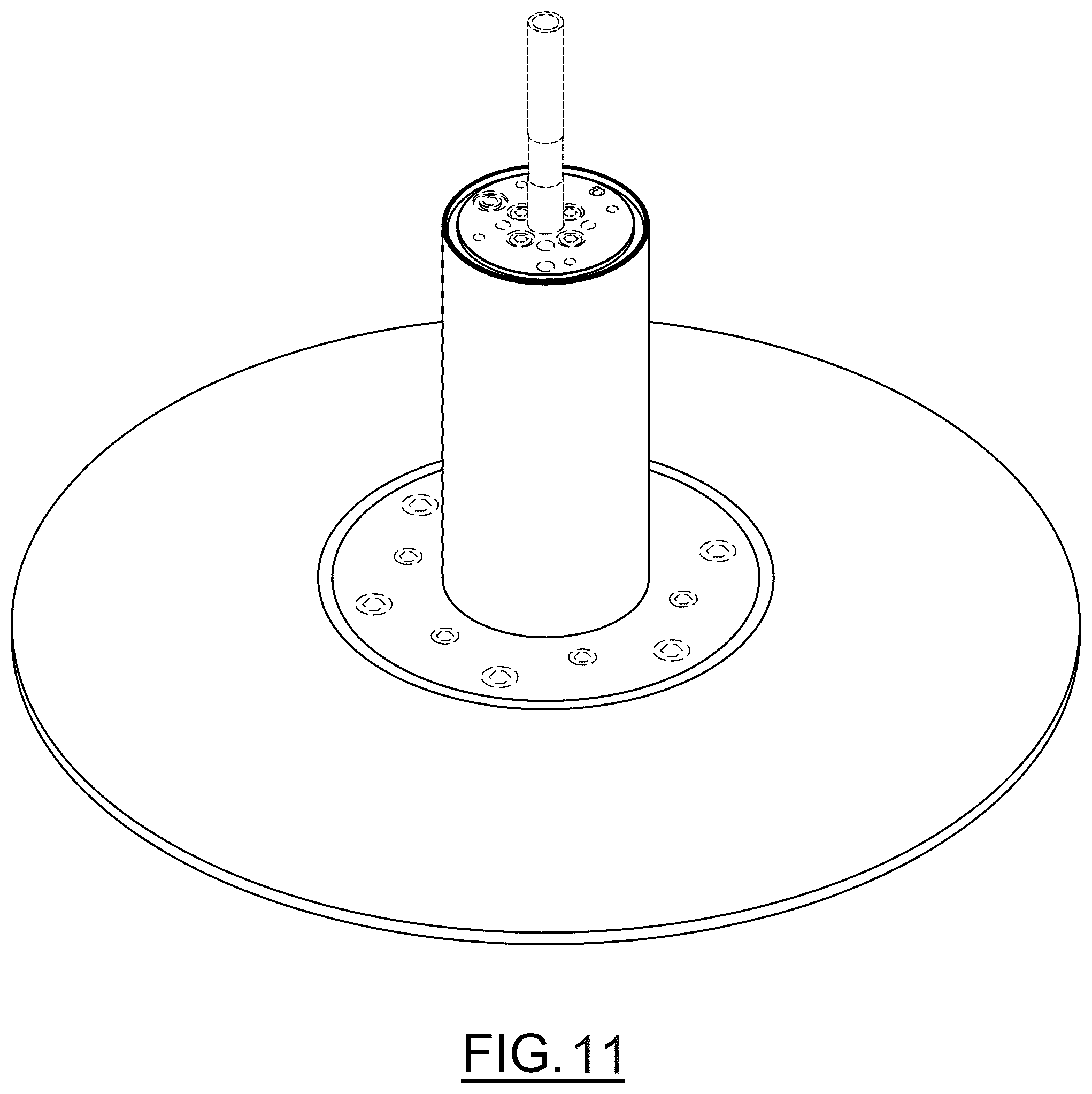 Patent USD1124235 Figure 9 – Showerhead