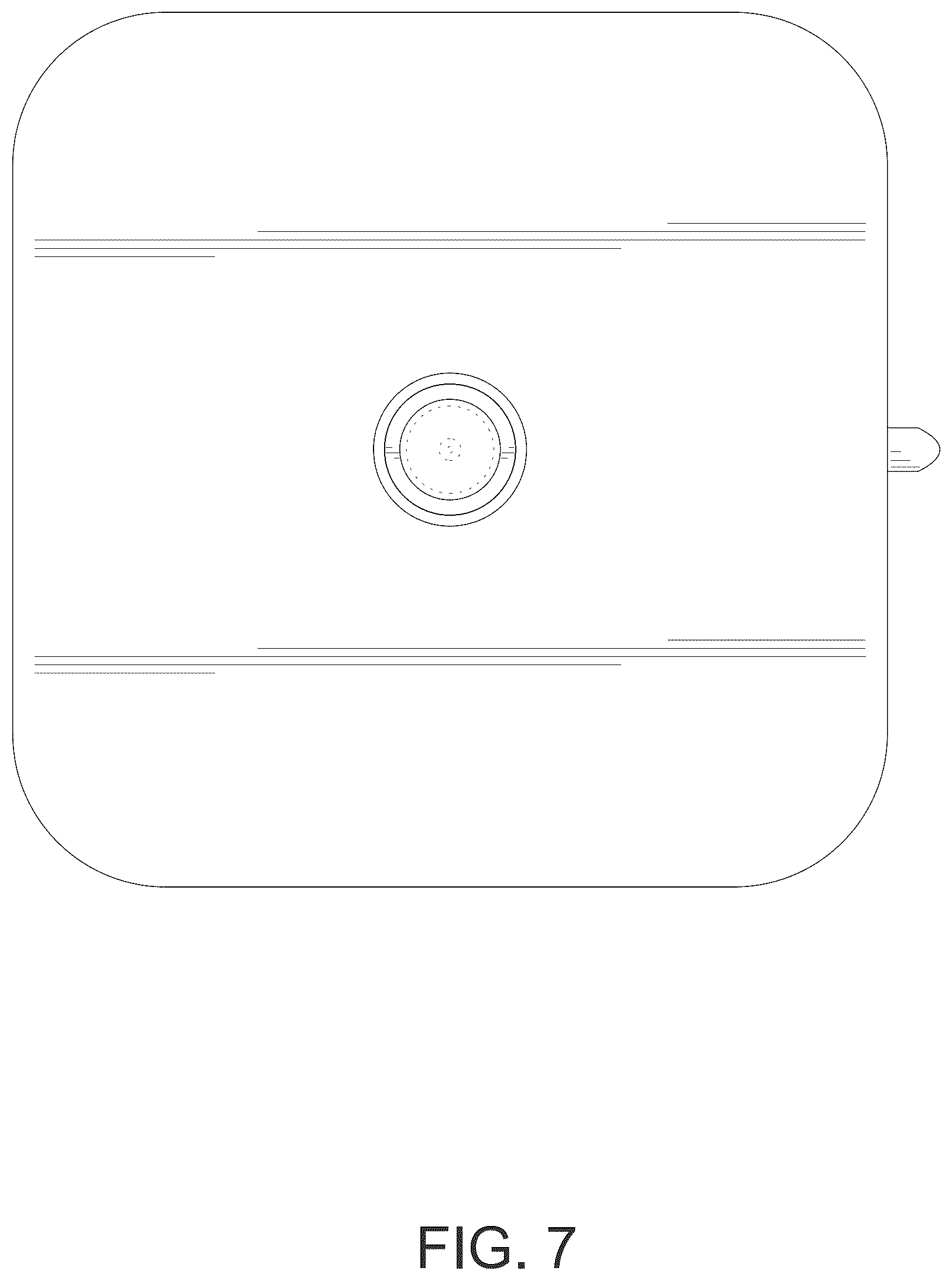Patent USD1124236 Figure 7 – Square shower head