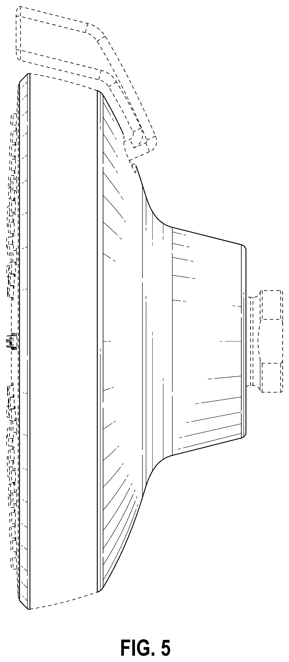 Patent USD1124237 Figure 5 – Shower head