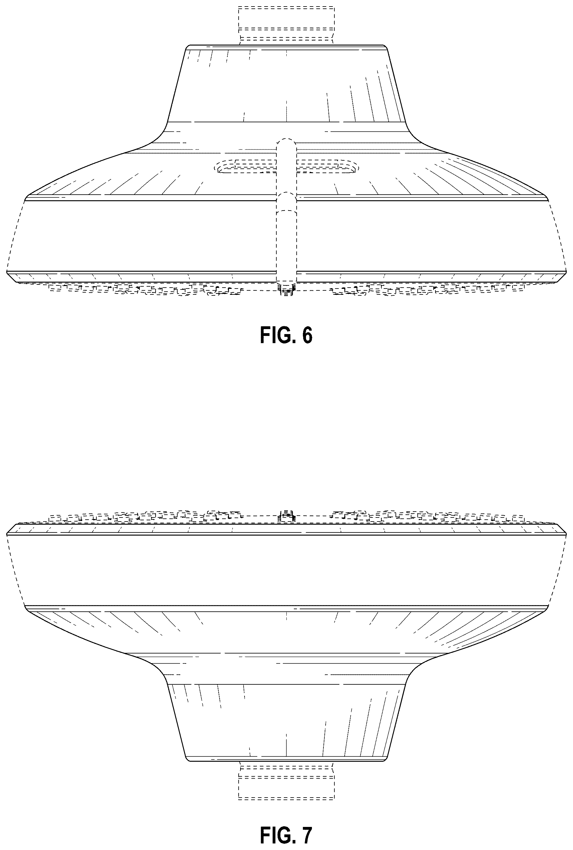 Patent USD1124237 Figure 6 – Shower head