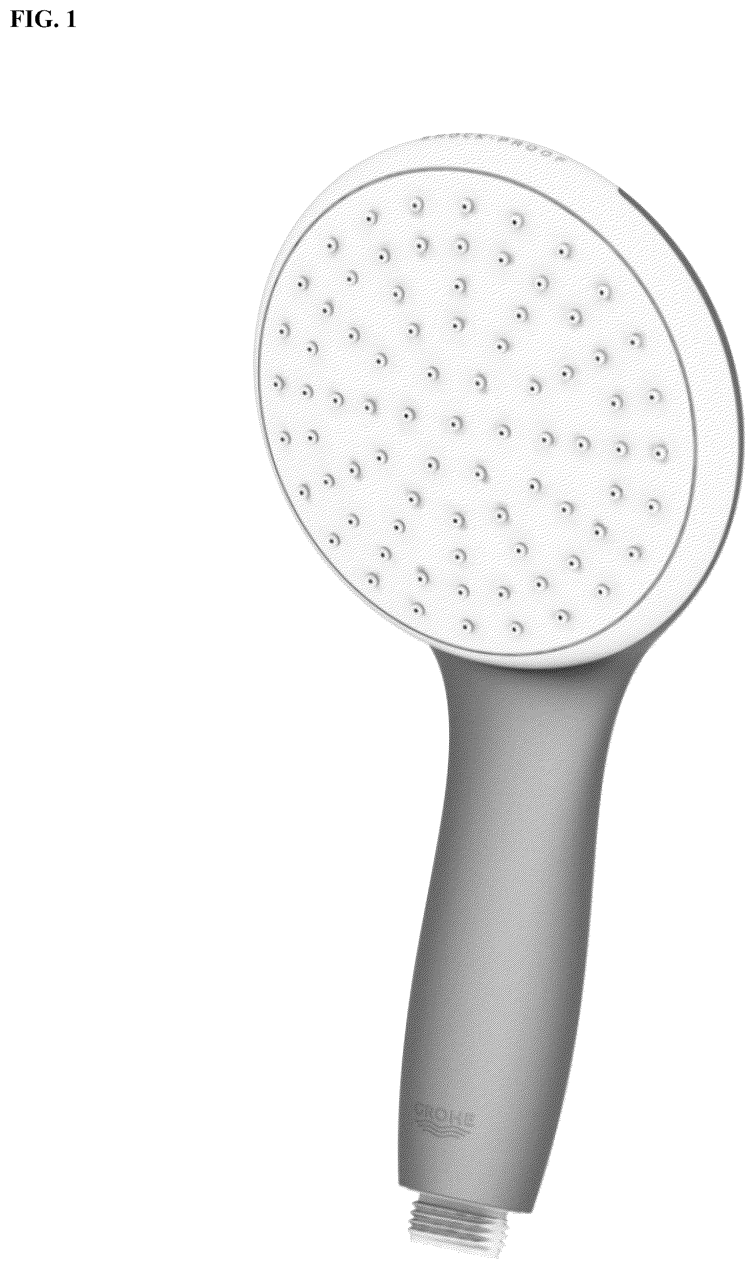 Patent USD1124238 Figure 1 – Handshower