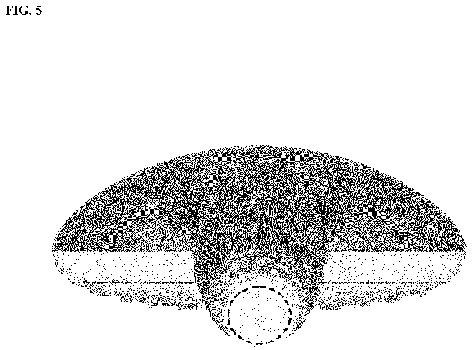 Patent USD1124238 Figure 5 – Handshower