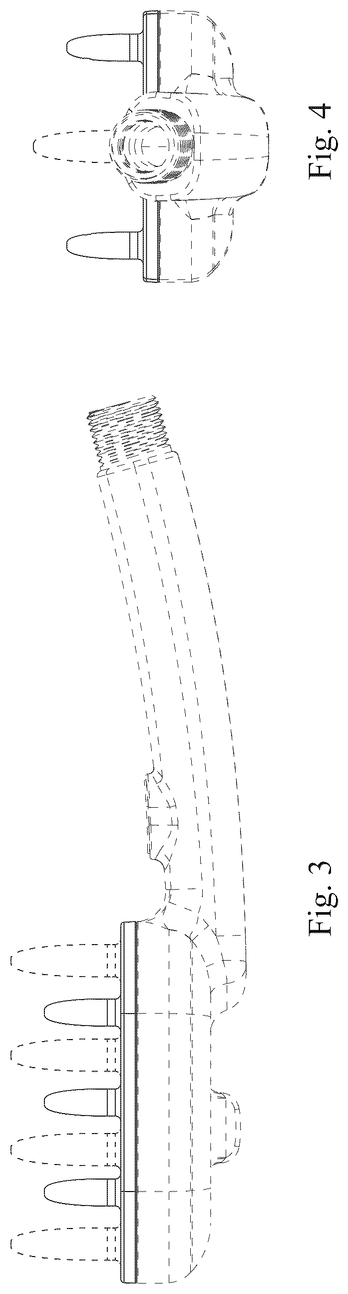 Patent USD1124239 Figure 2 – Detangling showerhead