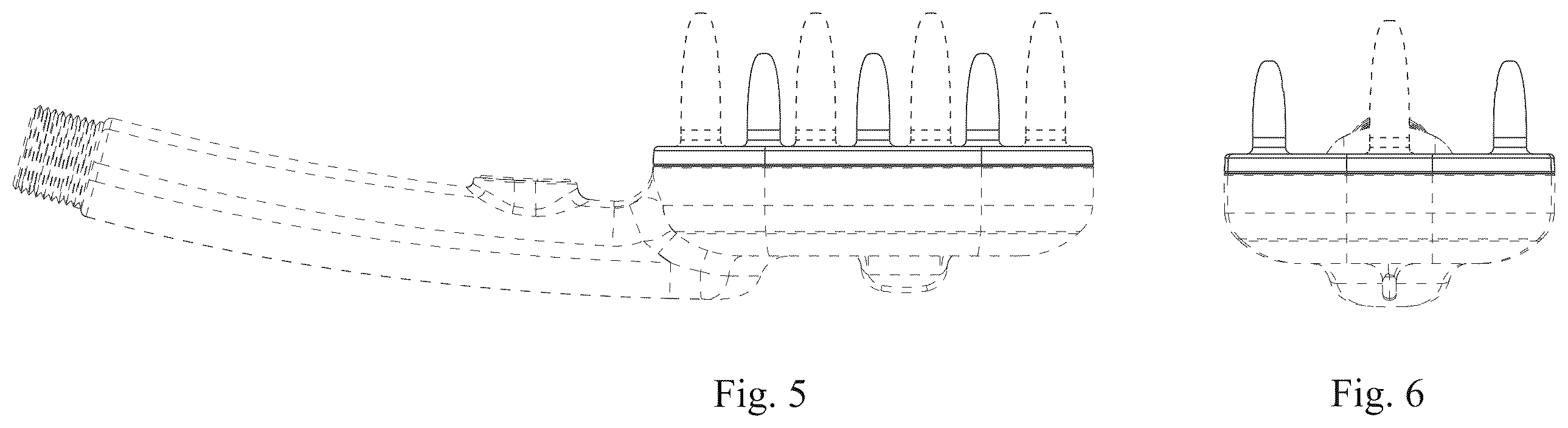 Patent USD1124239 Figure 3 – Detangling showerhead