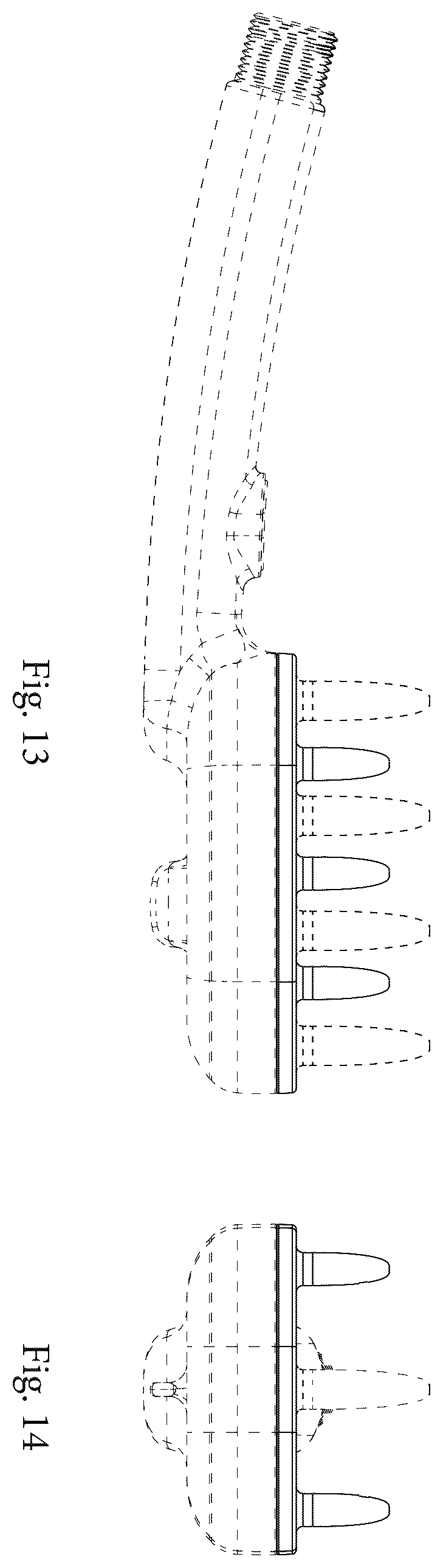 Patent USD1124239 Figure 7 – Detangling showerhead