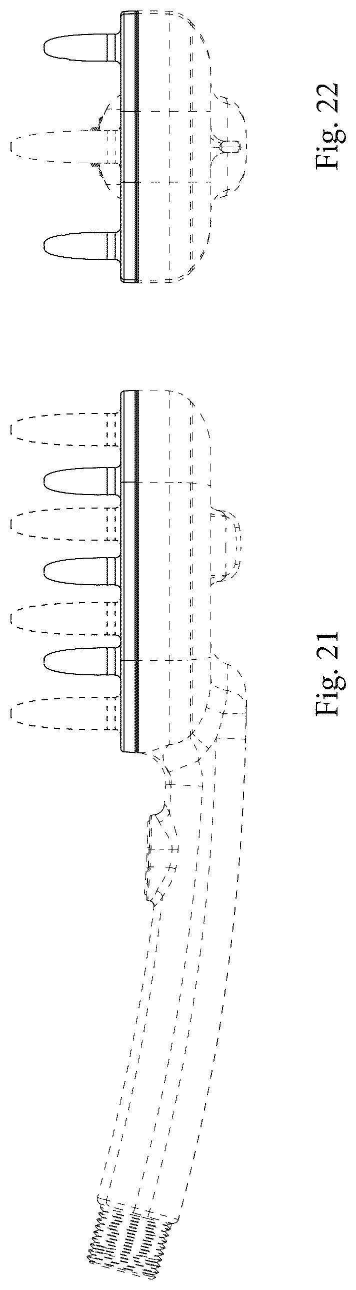 Patent USD1124239 Figure 11 – Detangling showerhead