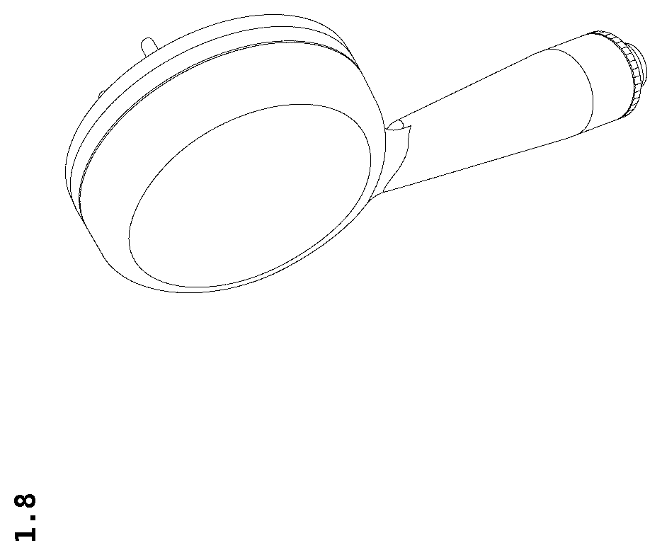 Patent USD1124240 Figure 8 – Shower head