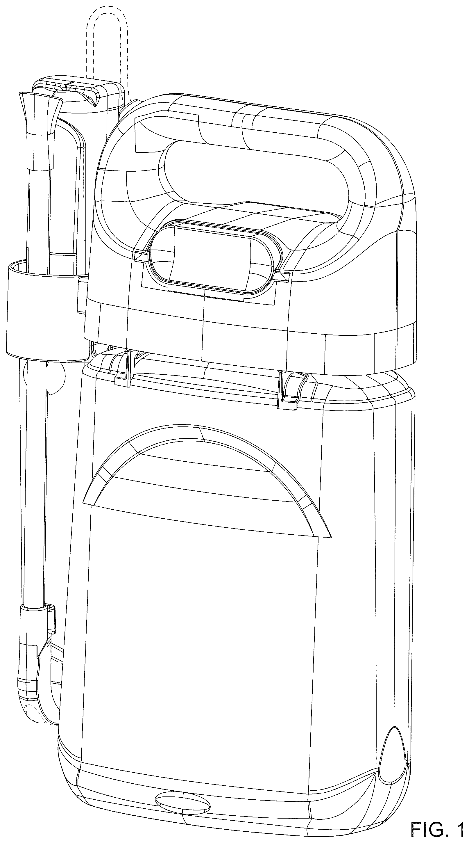 Patent USD1124242 Figure 1 – Spray delivery device