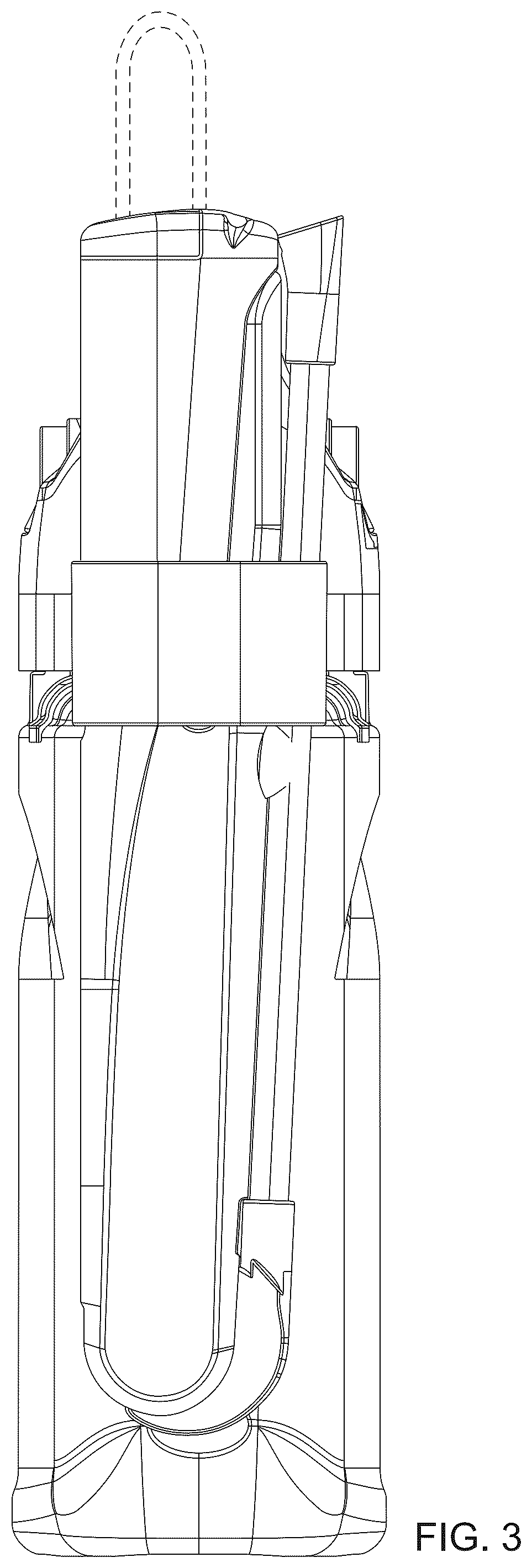 Patent USD1124242 Figure 3 – Spray delivery device