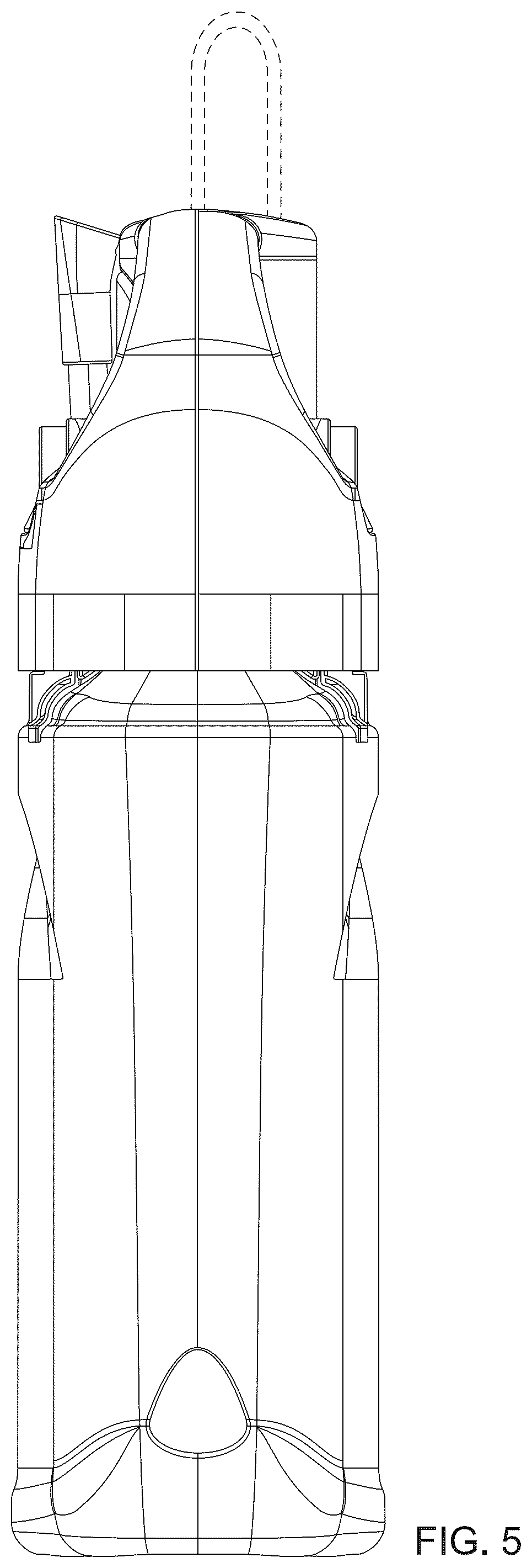 Patent USD1124242 Figure 5 – Spray delivery device