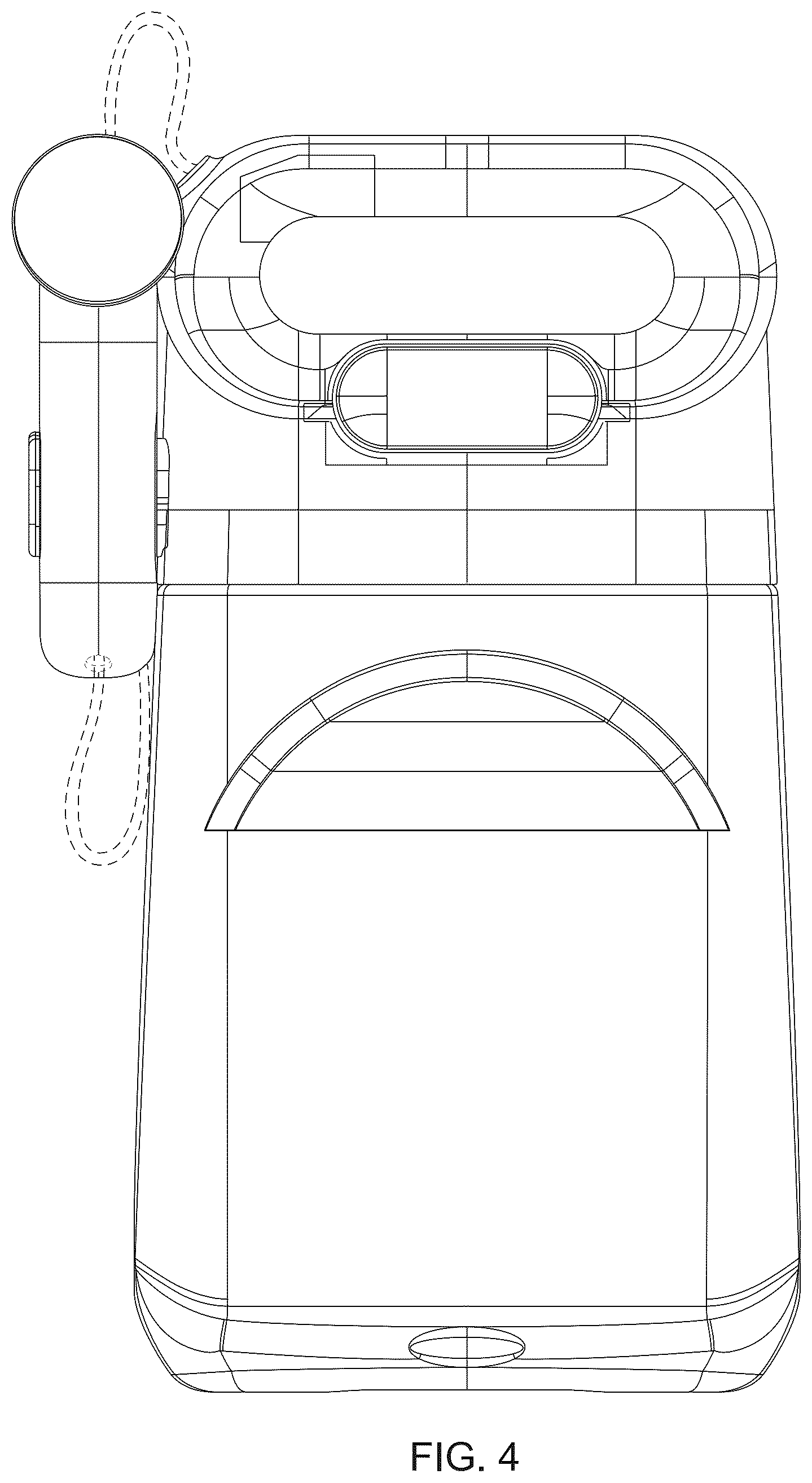 Patent USD1124243 Figure 4 – Spray delivery device