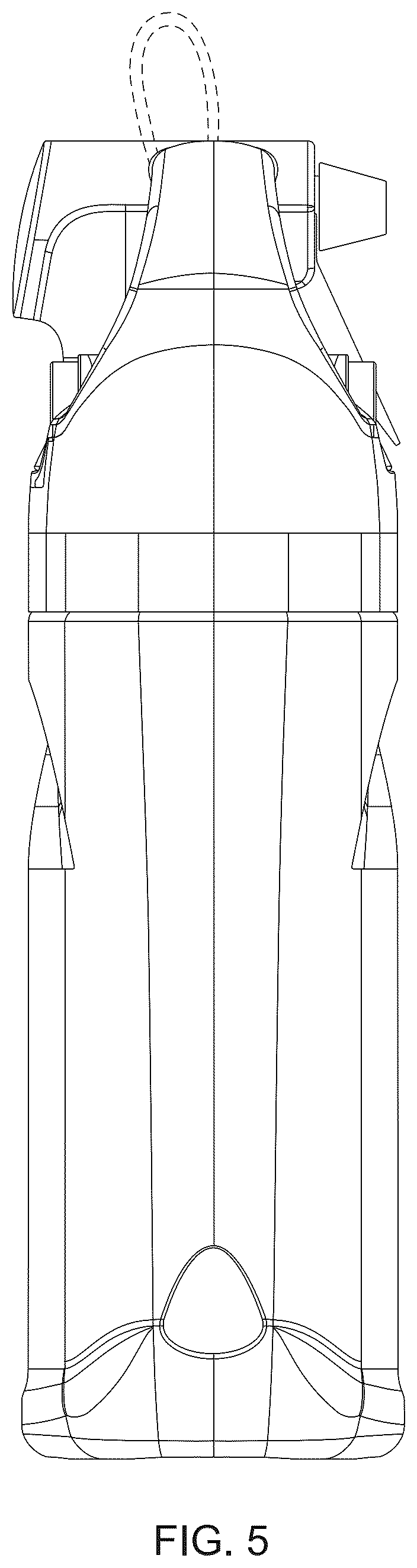 Patent USD1124243 Figure 5 – Spray delivery device