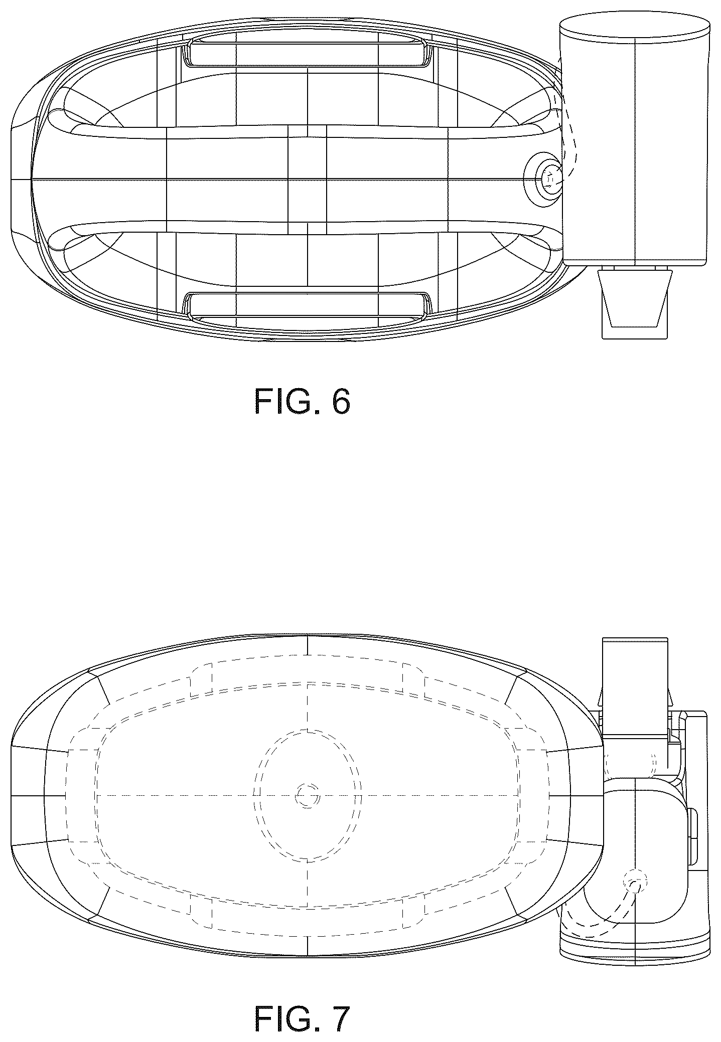 Patent USD1124243 Figure 6 – Spray delivery device
