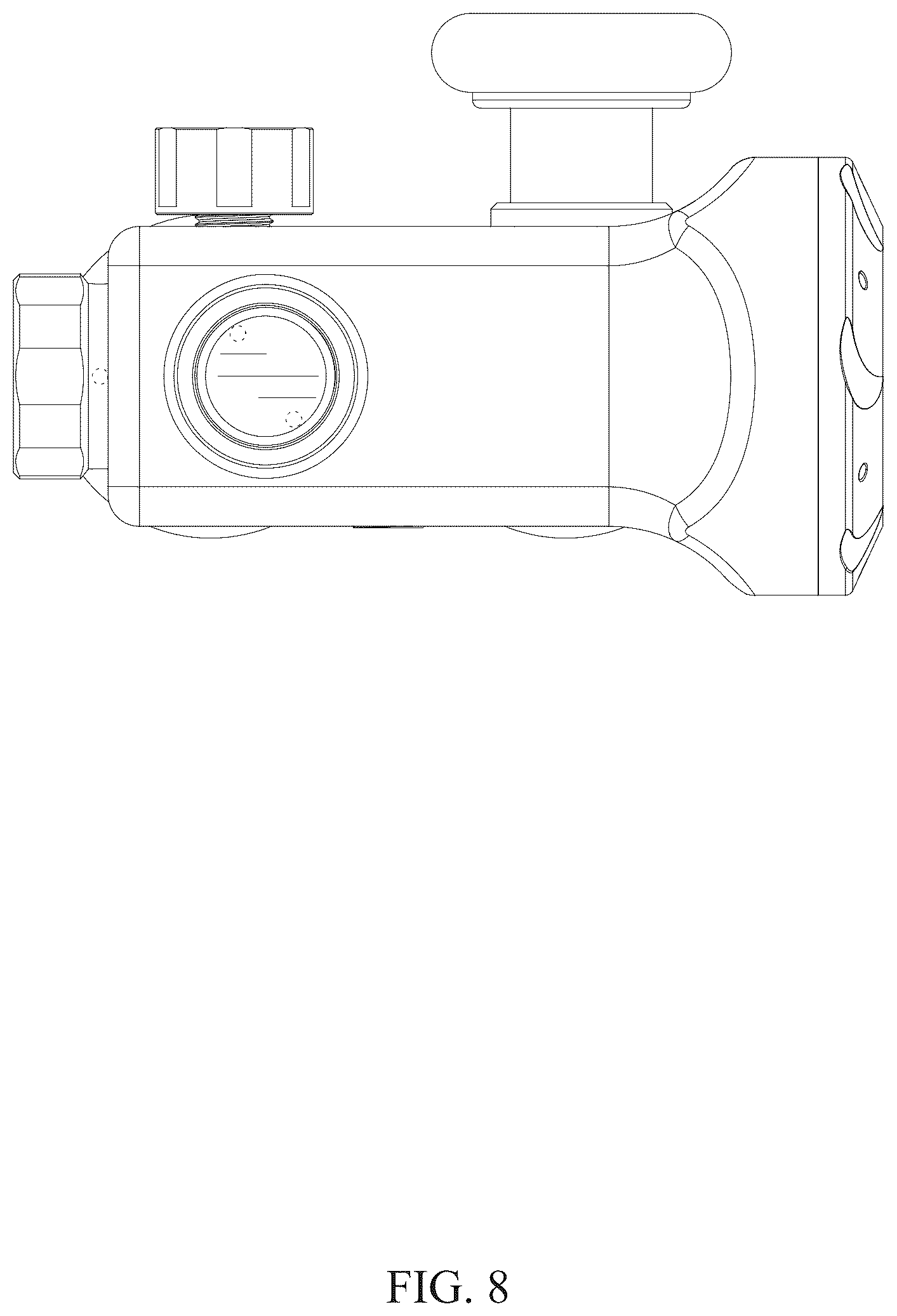 Patent USD1124247 Figure 8 – Diving valve for oxygen cylinder