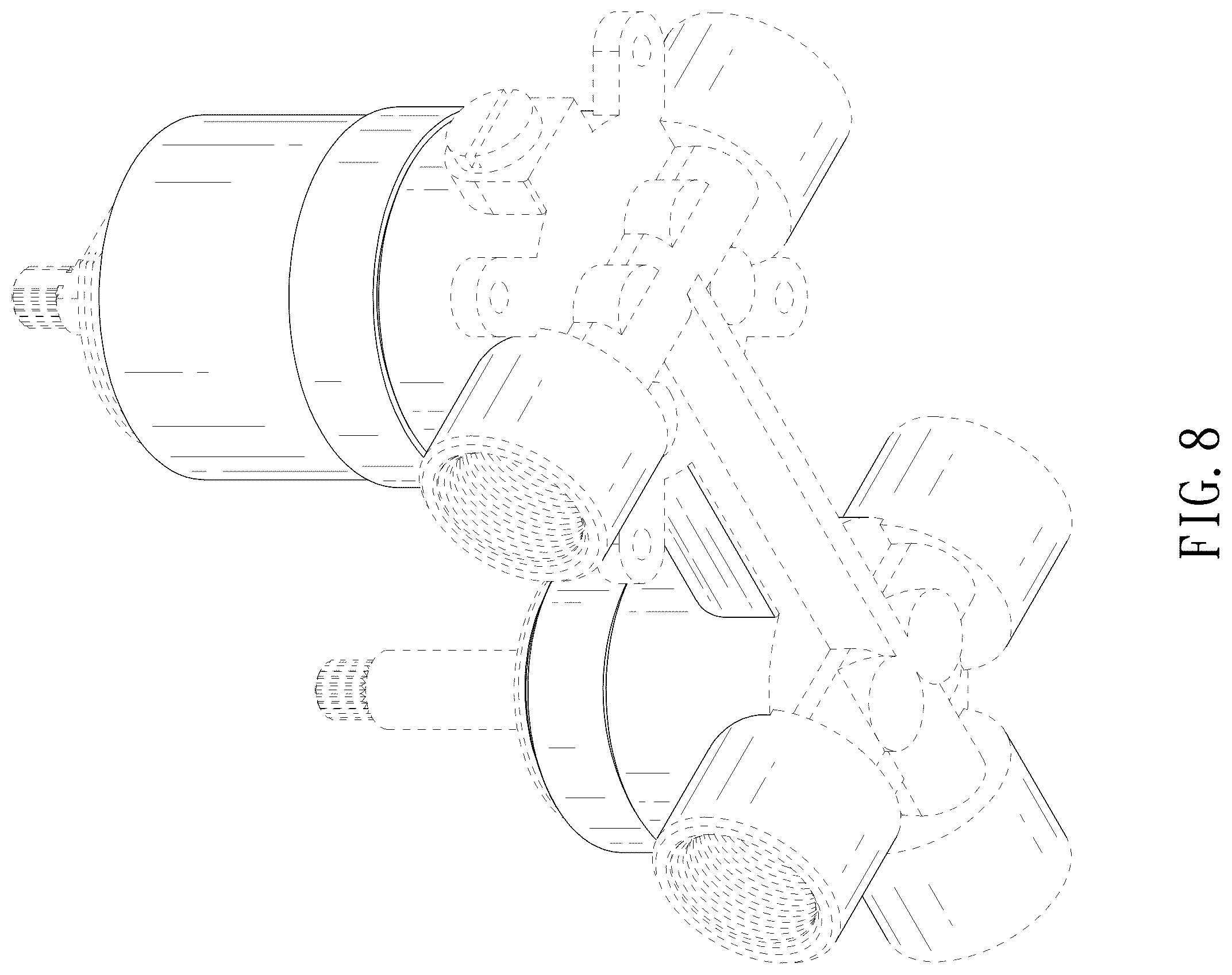 Patent USD1124249 Figure 8 – Fluid valve