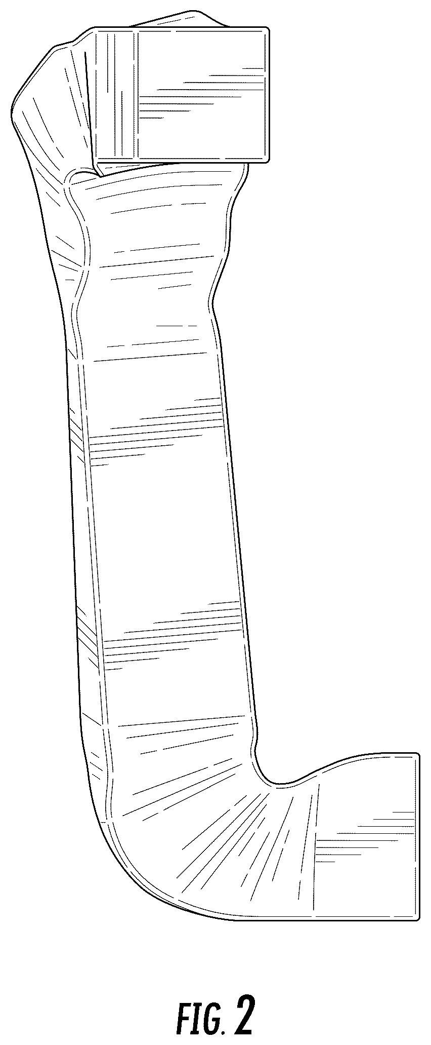 Patent USD1124250 Figure 2 – Faucet