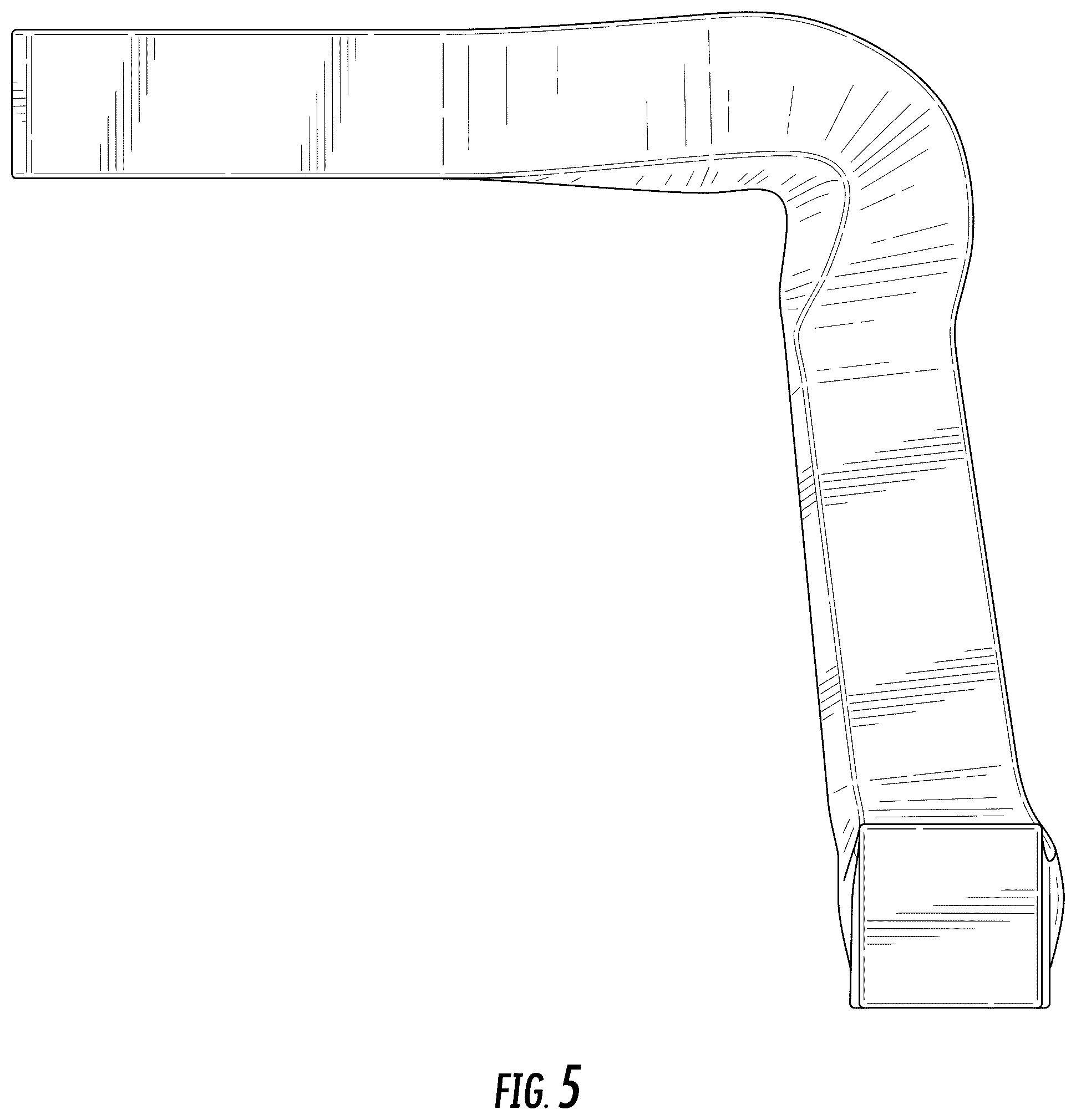 Patent USD1124250 Figure 5 – Faucet