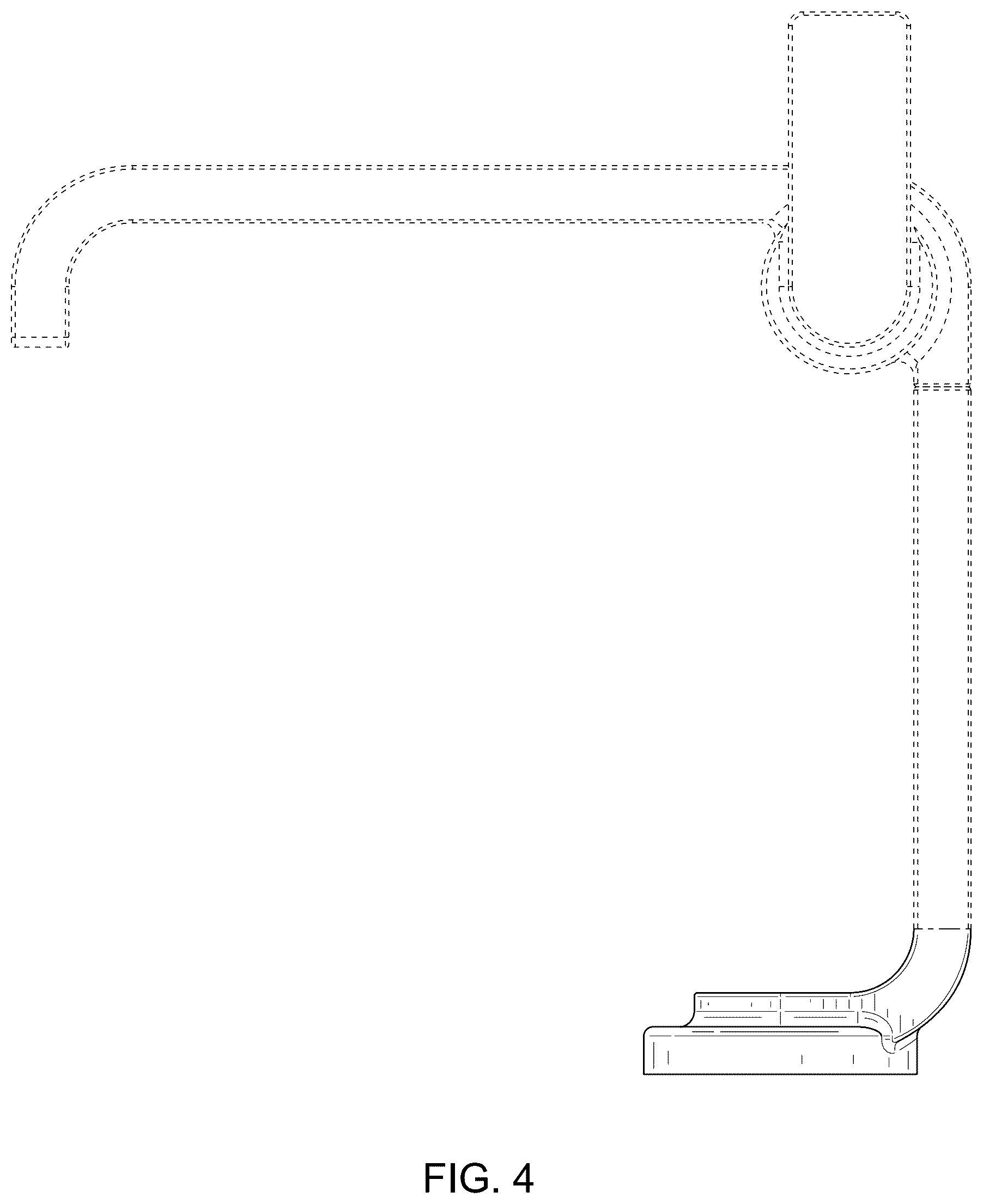 Patent USD1124251 Figure 3 – Water delivery device