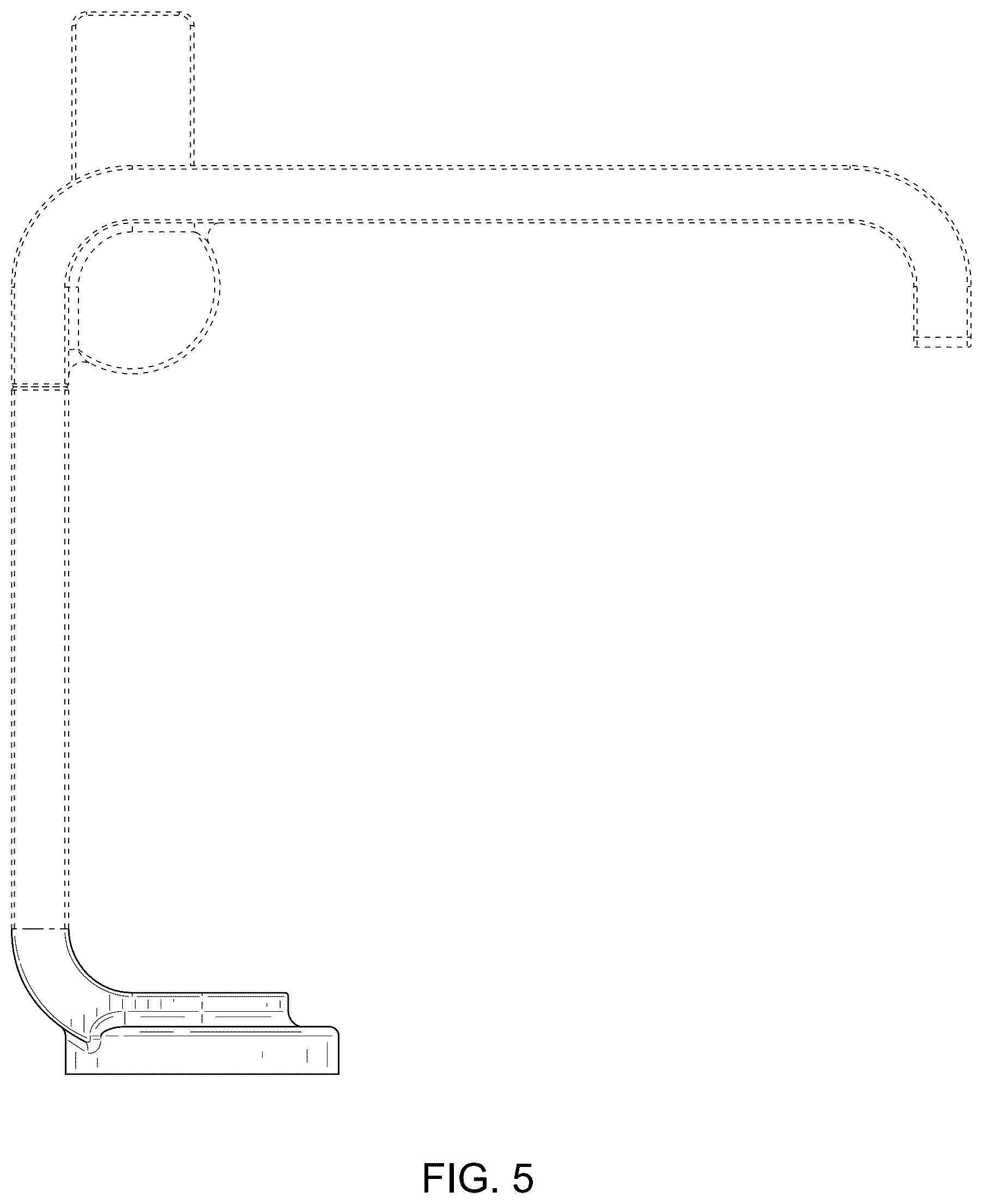 Patent USD1124251 Figure 4 – Water delivery device