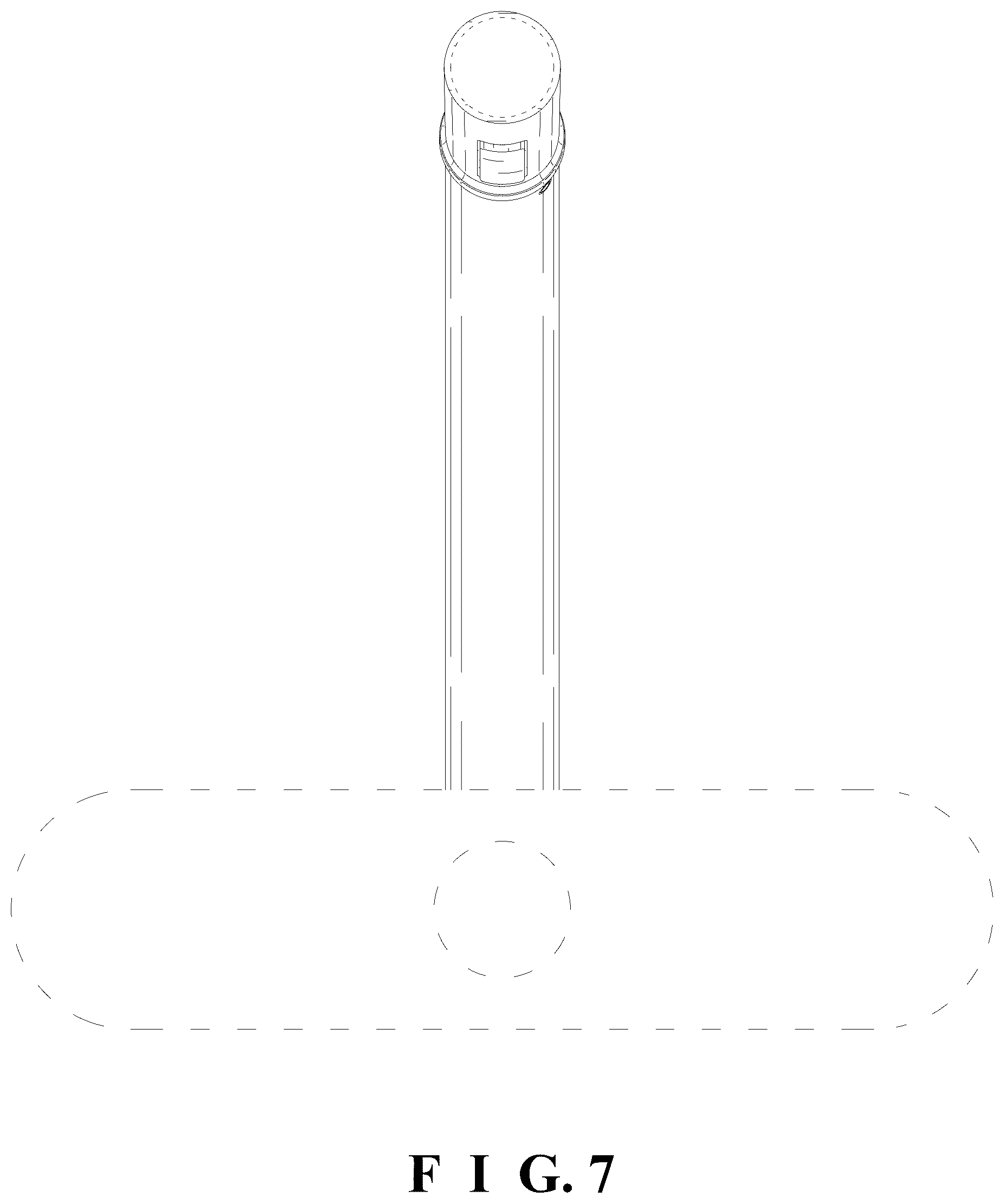 Patent USD1124252 Figure 7 – Faucet