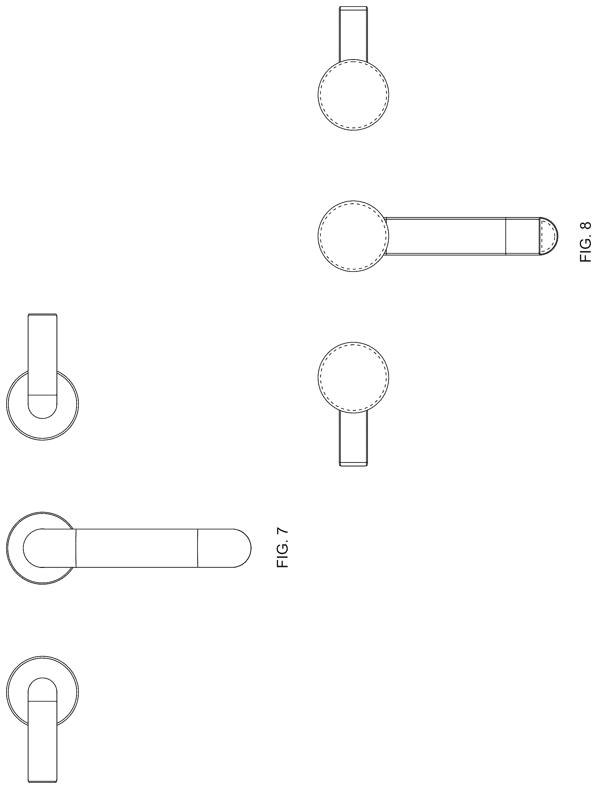 Patent USD1124253 Figure 4 – Faucet