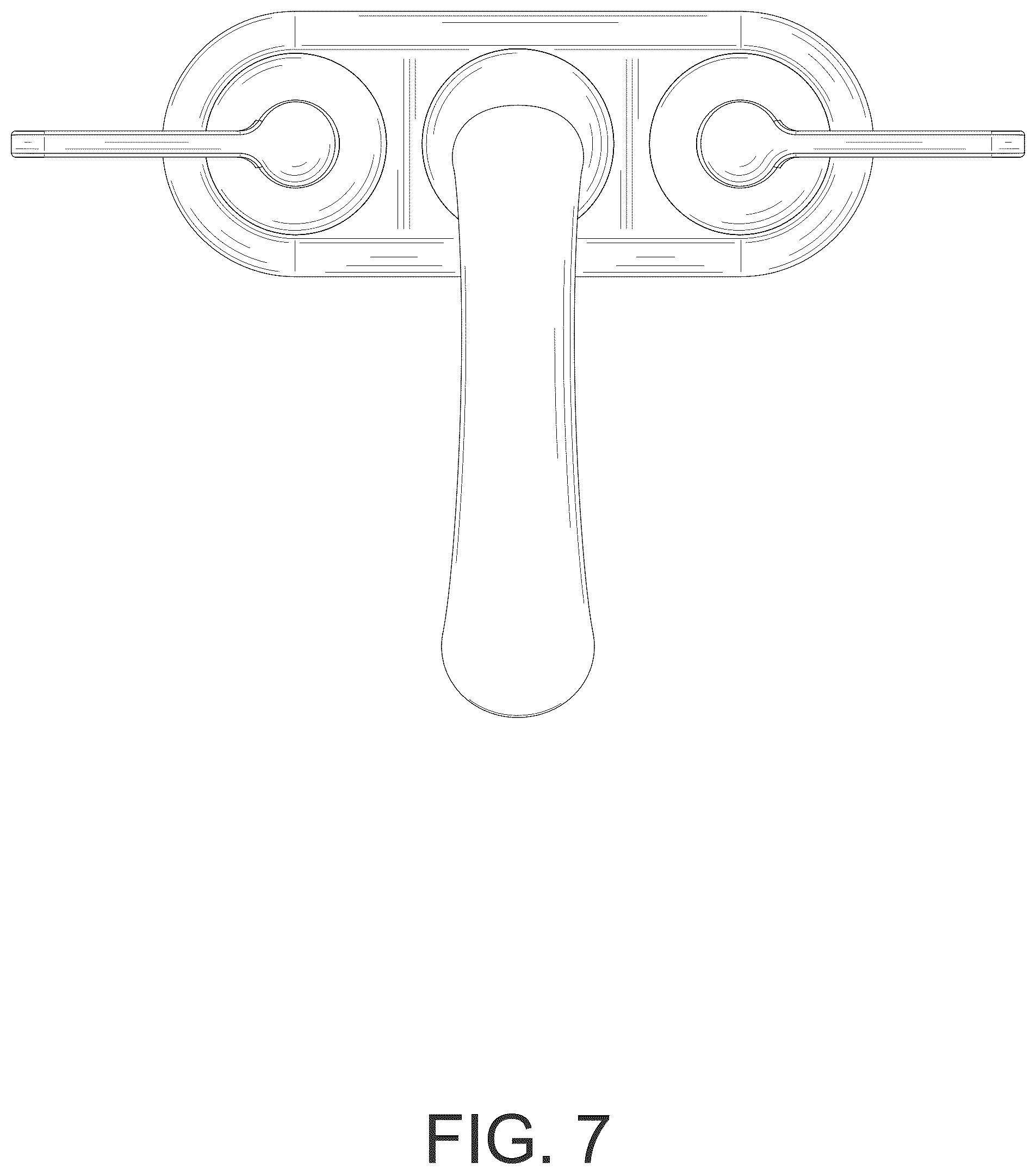 Patent USD1124255 Figure 7 – Basin faucet