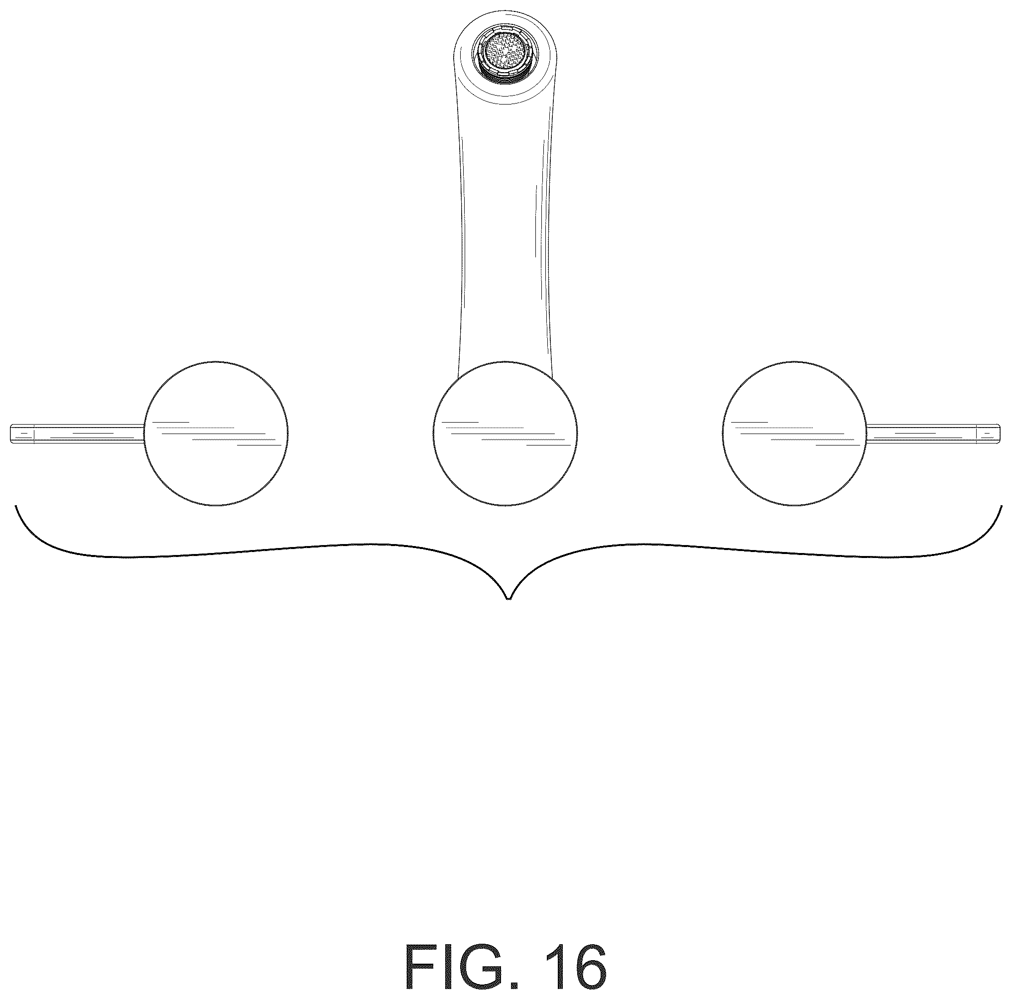 Patent USD1124255 Figure 16 – Basin faucet