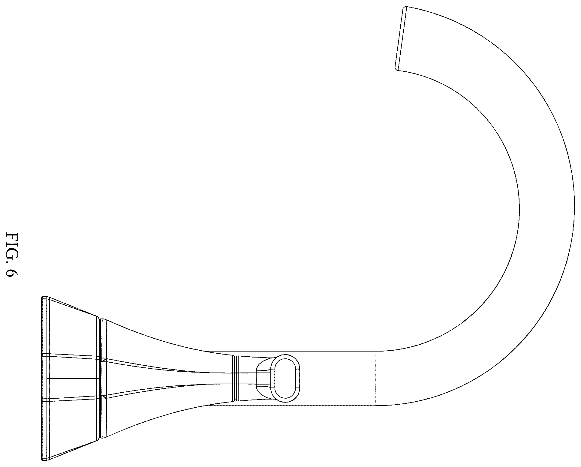 Patent USD1124256 Figure 6 – Faucet