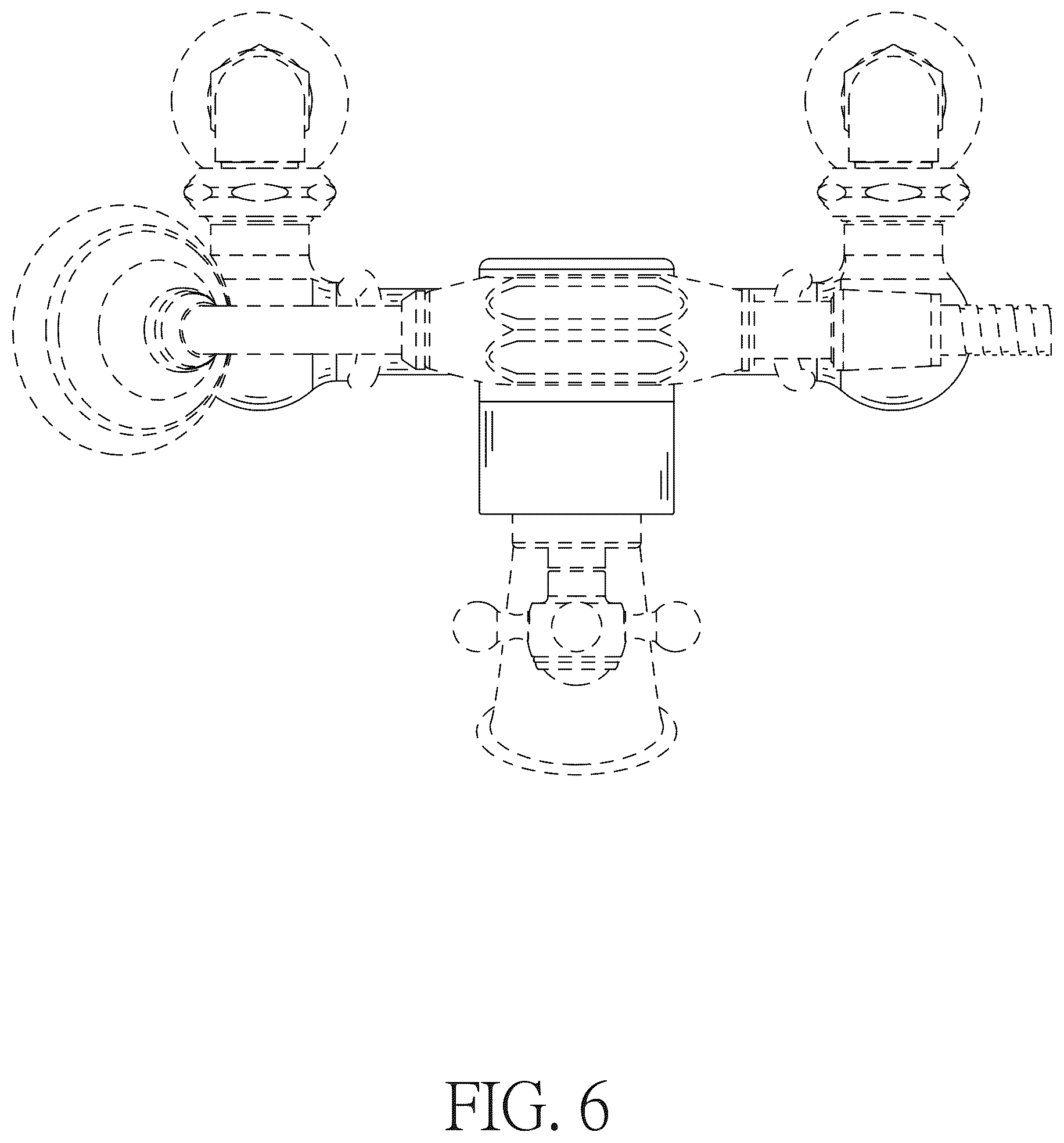 Patent USD1124257 Figure 6 – Part of a faucet