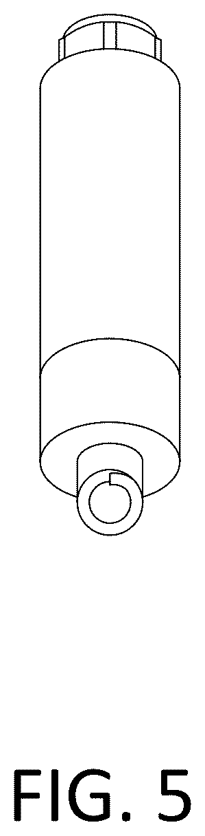 Patent USD1124258 Figure 5 – Valve lift arm