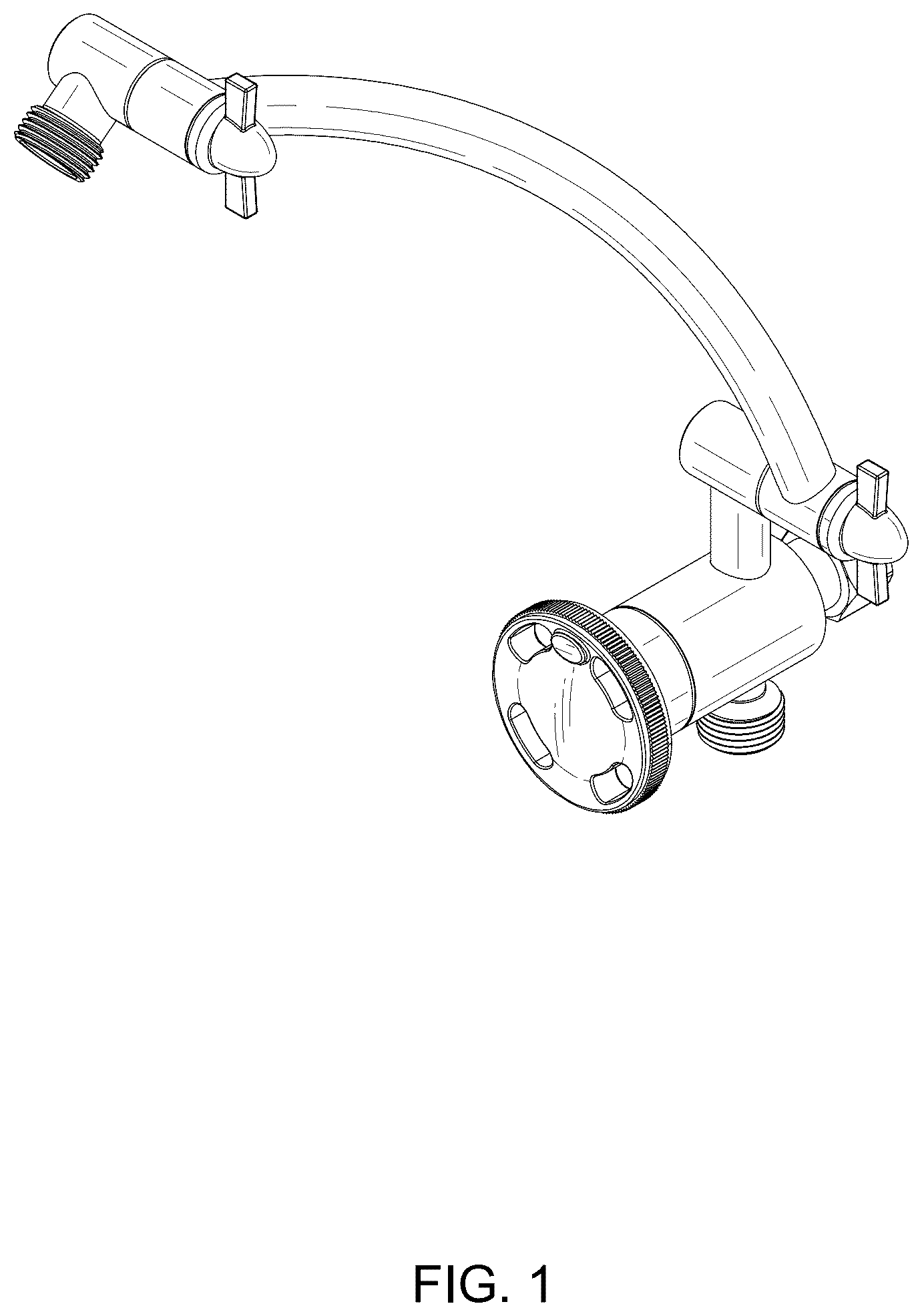 Patent USD1124259 — Shower — Figure 1