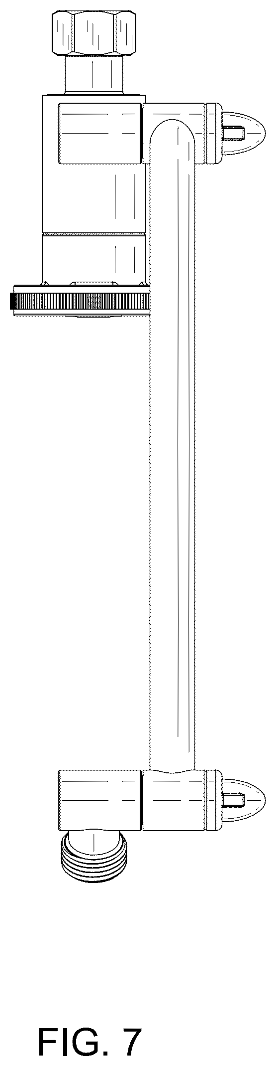 Patent USD1124259 Figure 7 – Shower