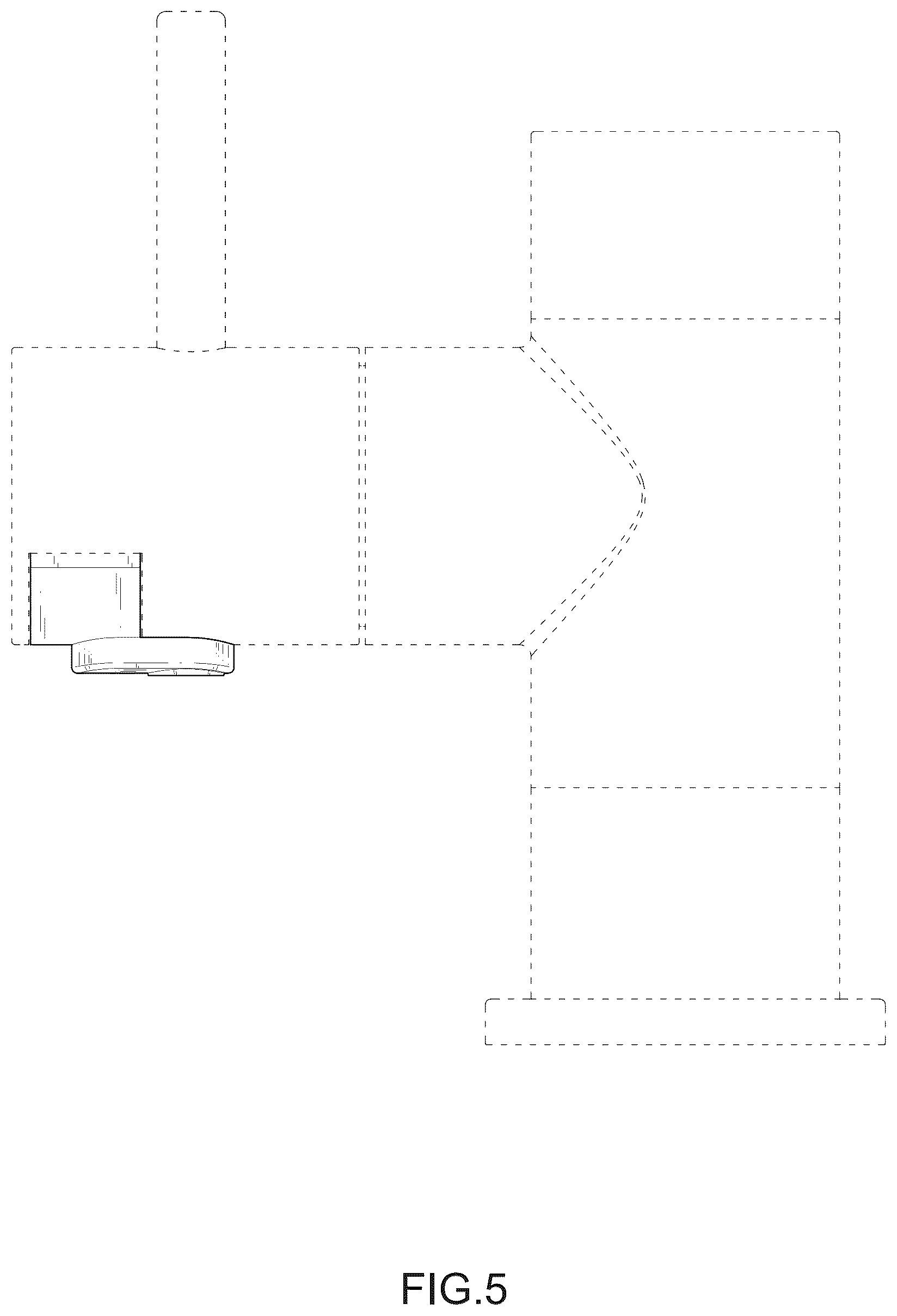 Patent USD1124261 Figure 5 – Faucet handle
