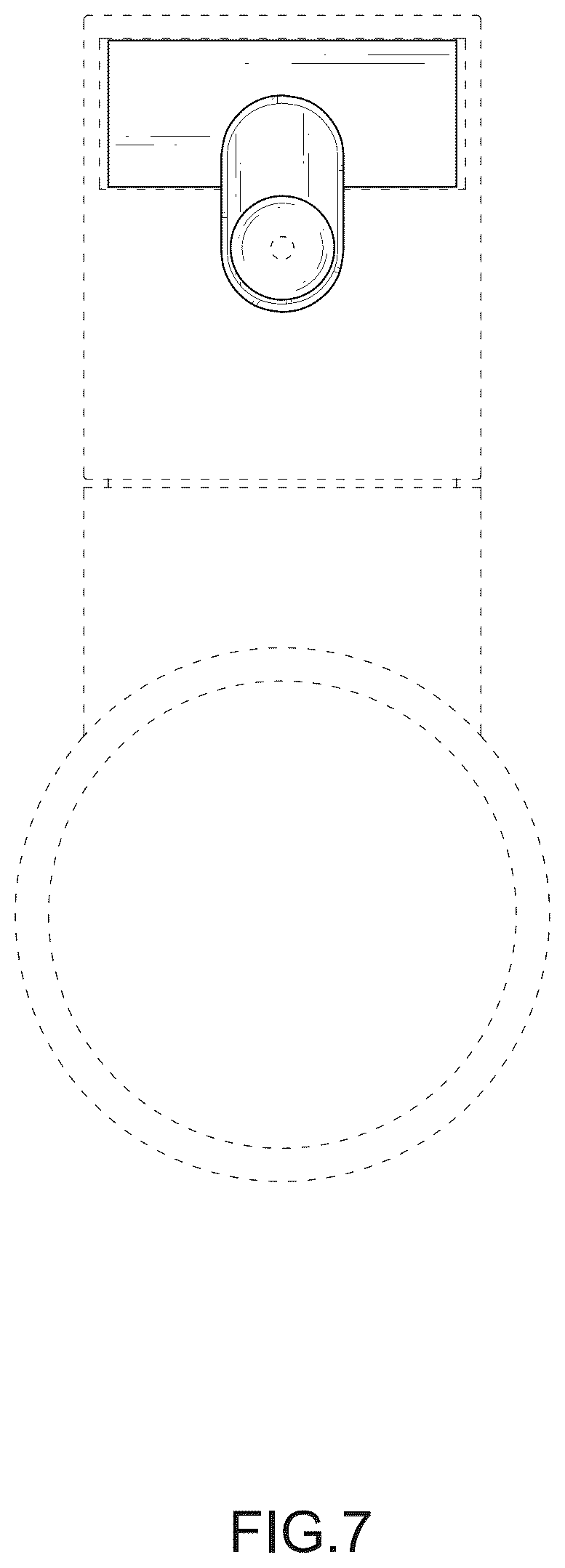 Patent USD1124261 Figure 7 – Faucet handle