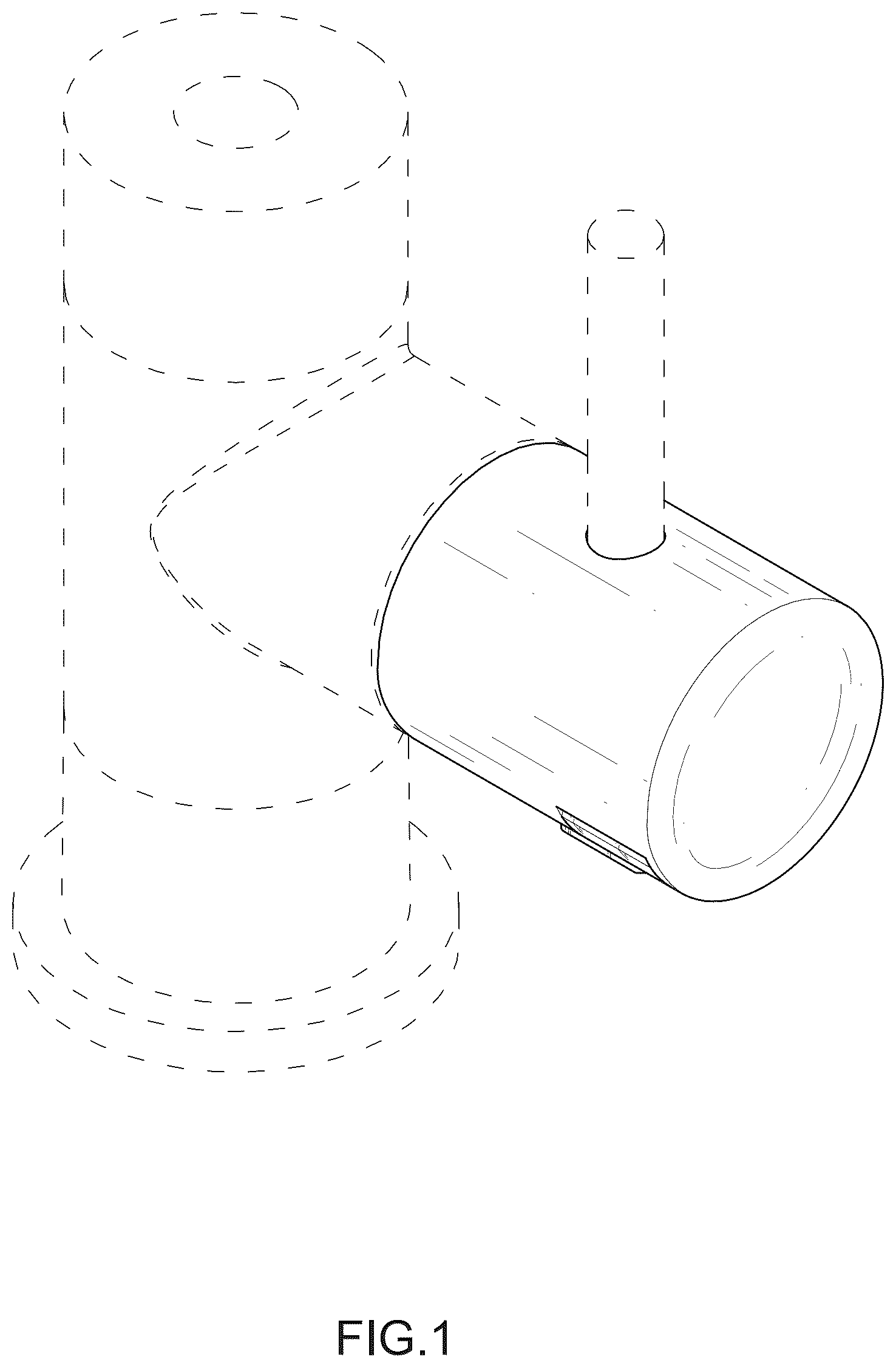 Patent USD1124262 — Faucet handle — Figure 1