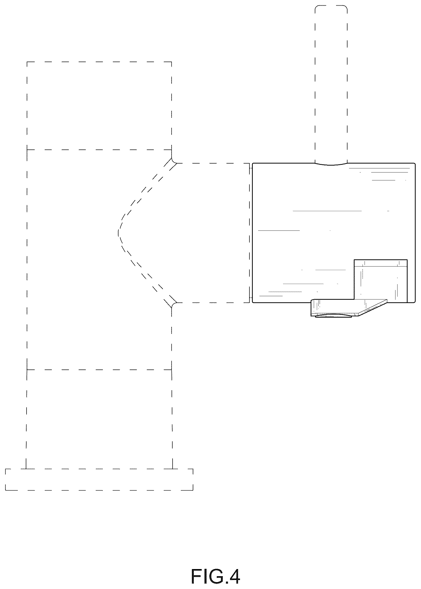 Patent USD1124262 Figure 4 – Faucet handle