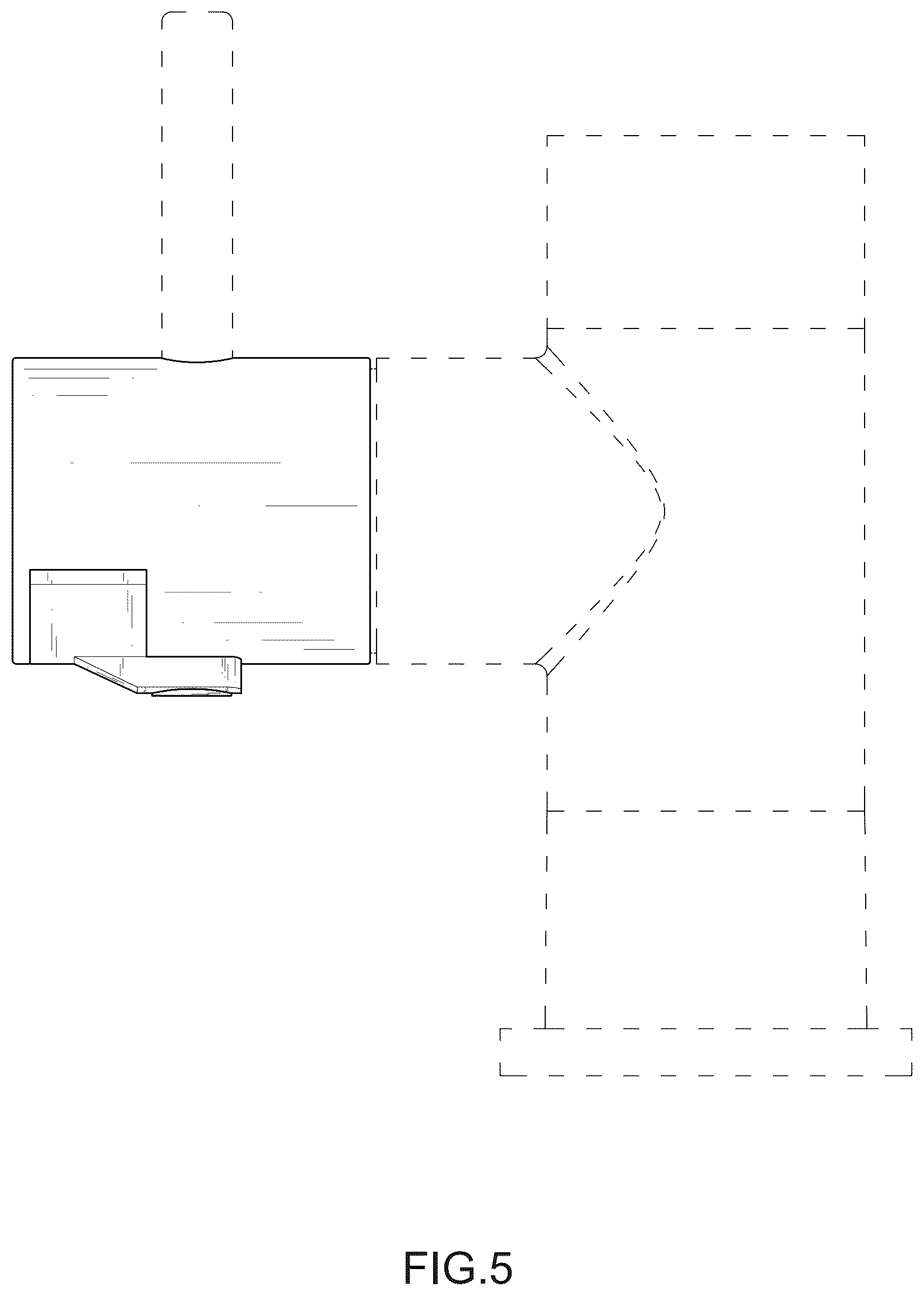 Patent USD1124262 Figure 5 – Faucet handle