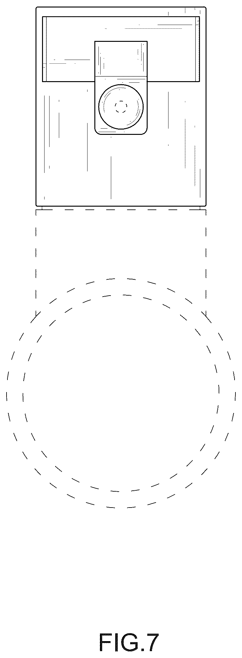 Patent USD1124262 Figure 7 – Faucet handle