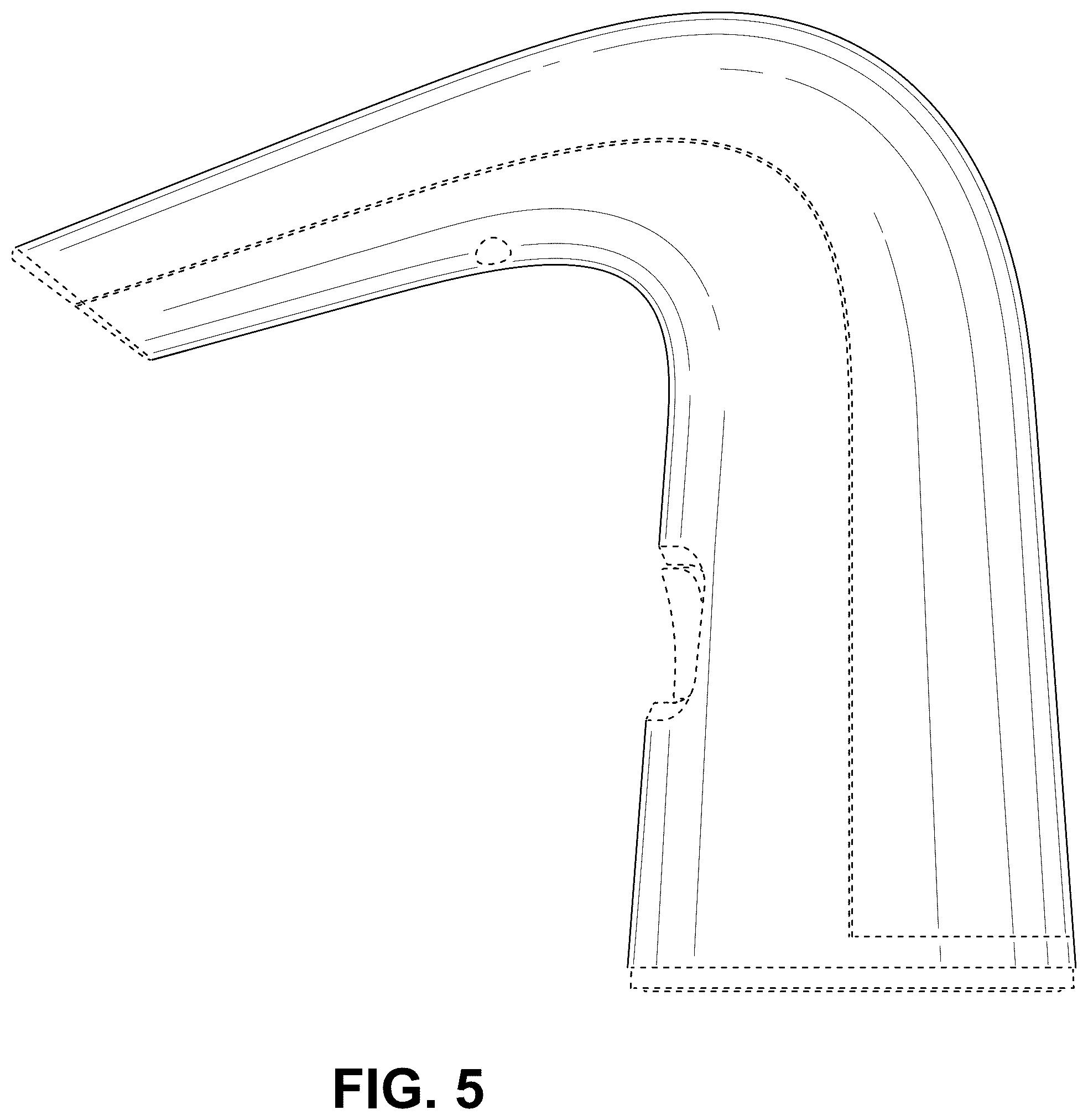 Patent USD1124263 Figure 5 – Spout