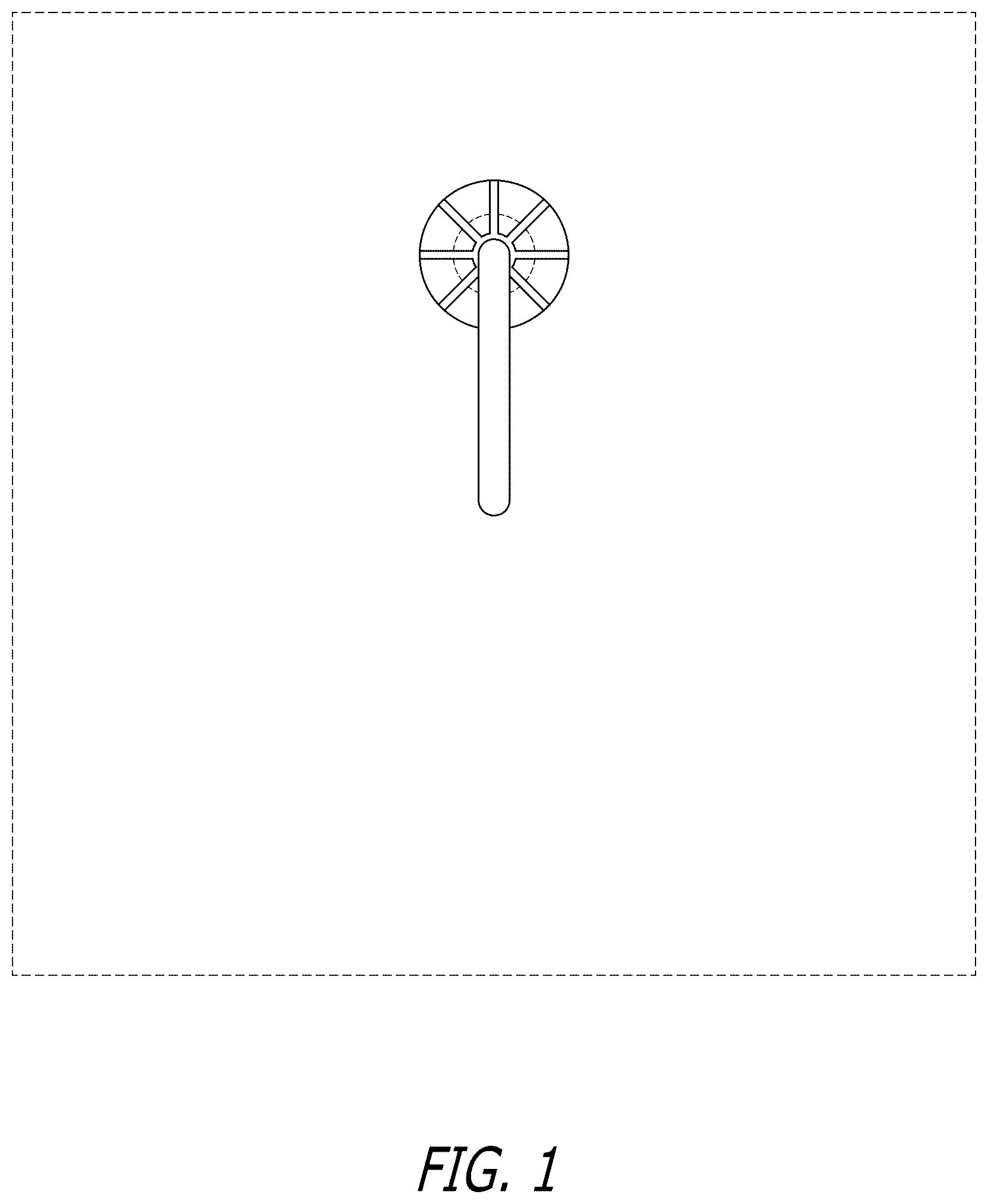 Patent USD1124264 Figure 1 – Combined waterspout and waste outlet
