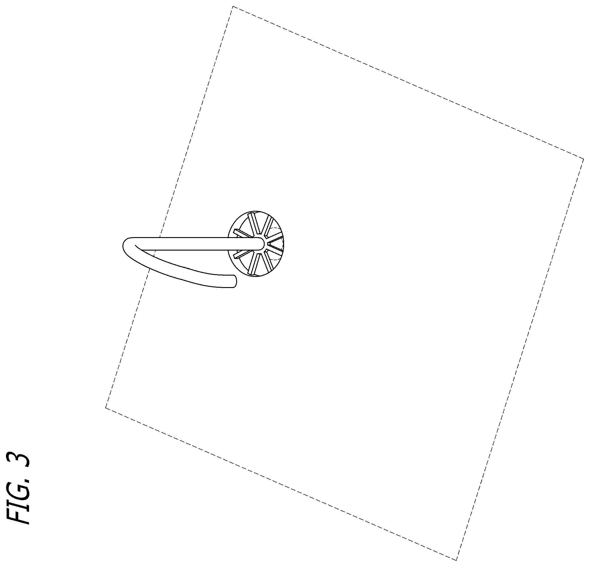 Patent USD1124264 Figure 3 – Combined waterspout and waste outlet