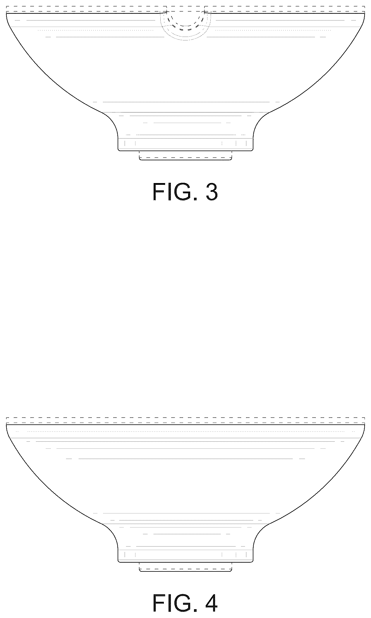Patent USD1124265 Figure 2 – Grease strainer
