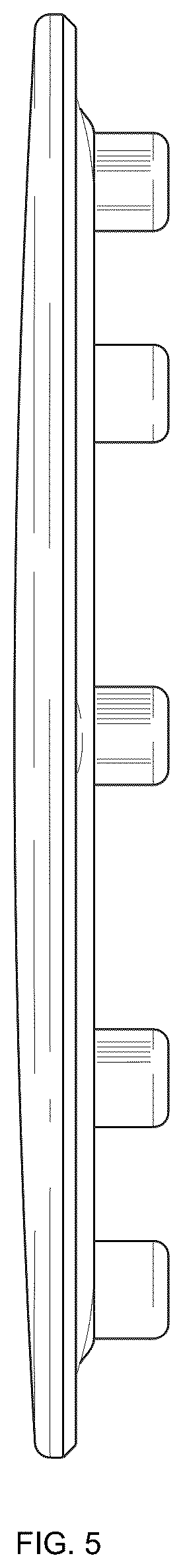 Patent USD1124267 Figure 5 – Cover for gutters